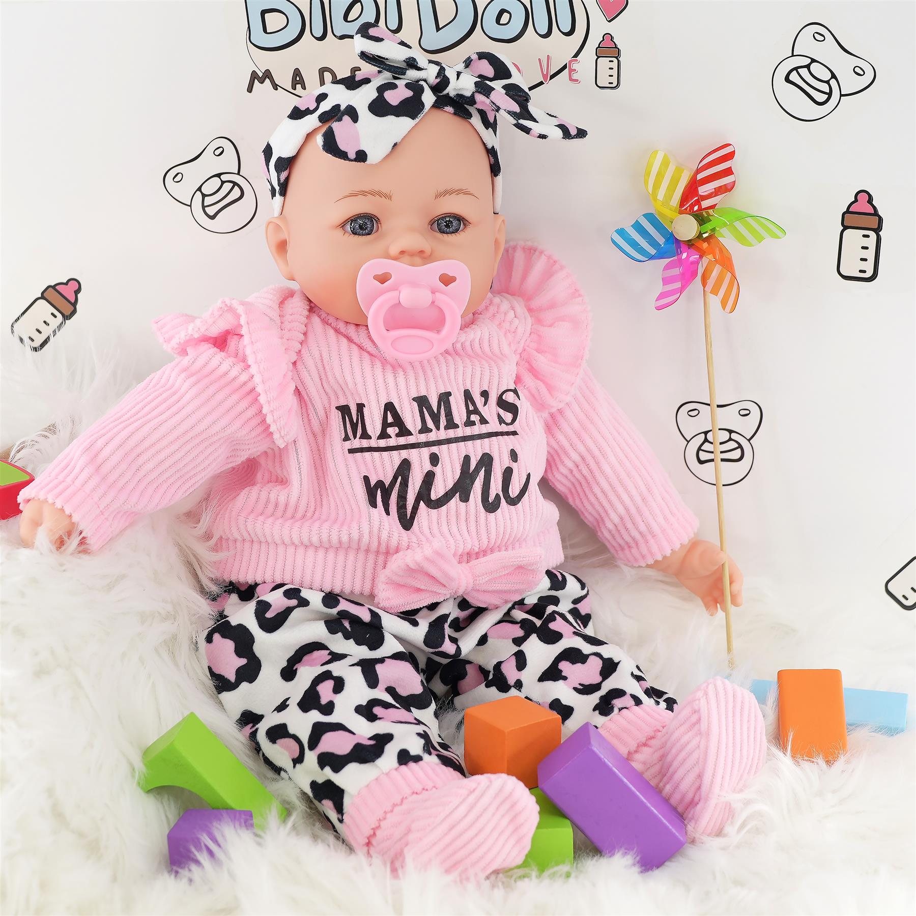 BiBi Baby Girl with Bonus Outfit (45 cm / 18") by BiBi Doll - The Magic Toy Shop