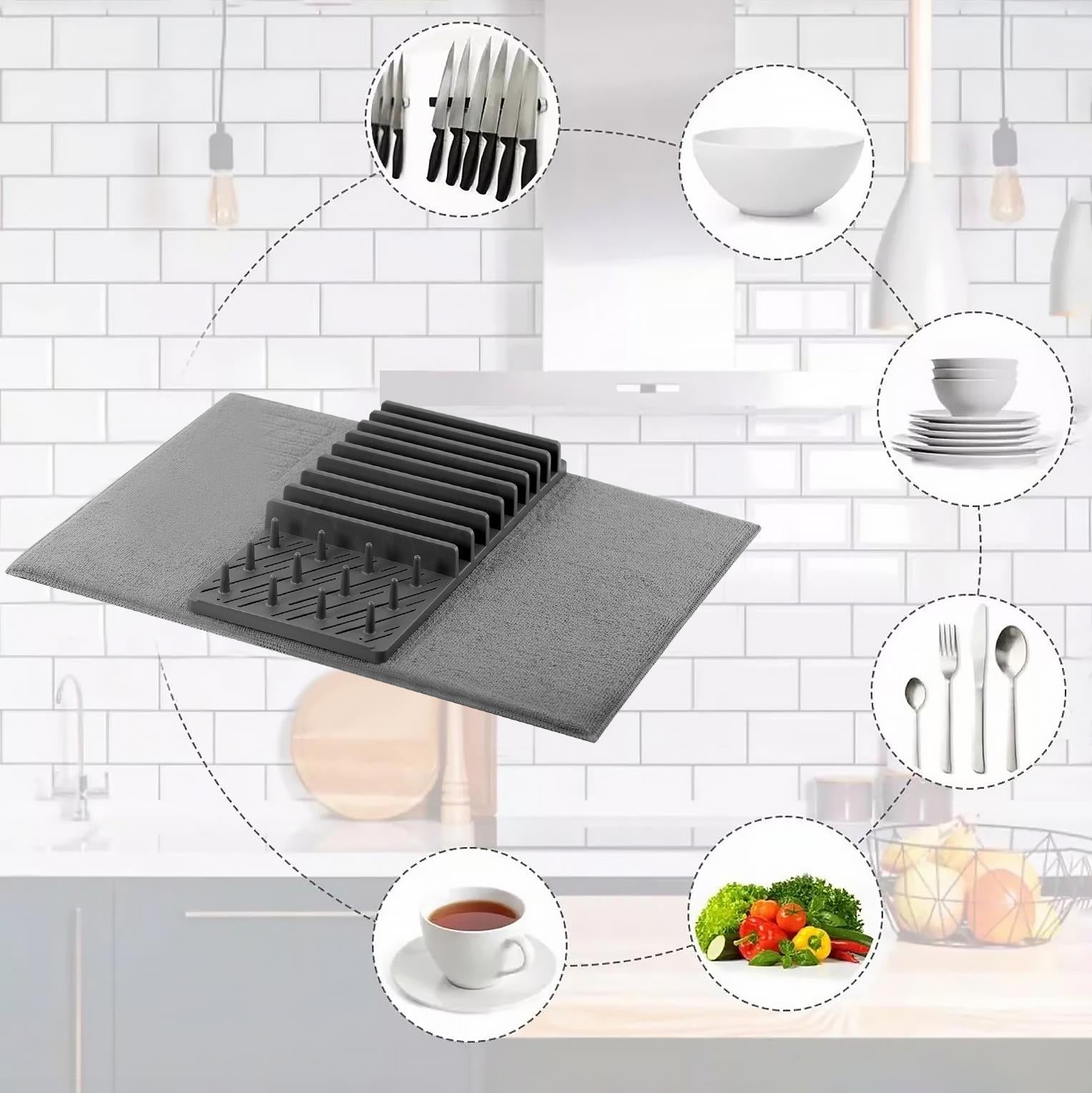 Microfibre Dish Drying Mat by GEEZY - The Magic Toy Shop