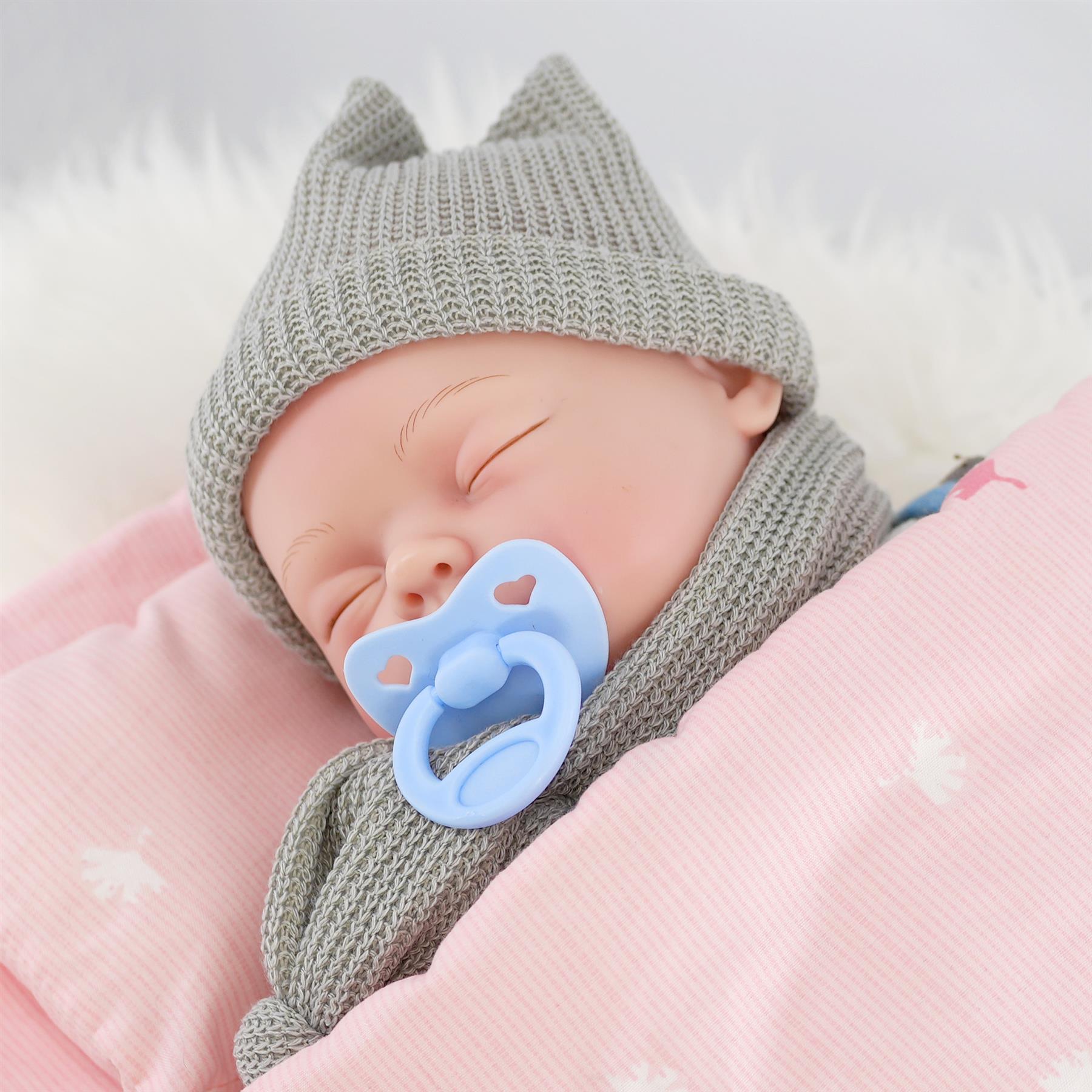 BiBi Baby Doll - Blue Tartan (45 cm / 18") by BiBi Doll - The Magic Toy Shop