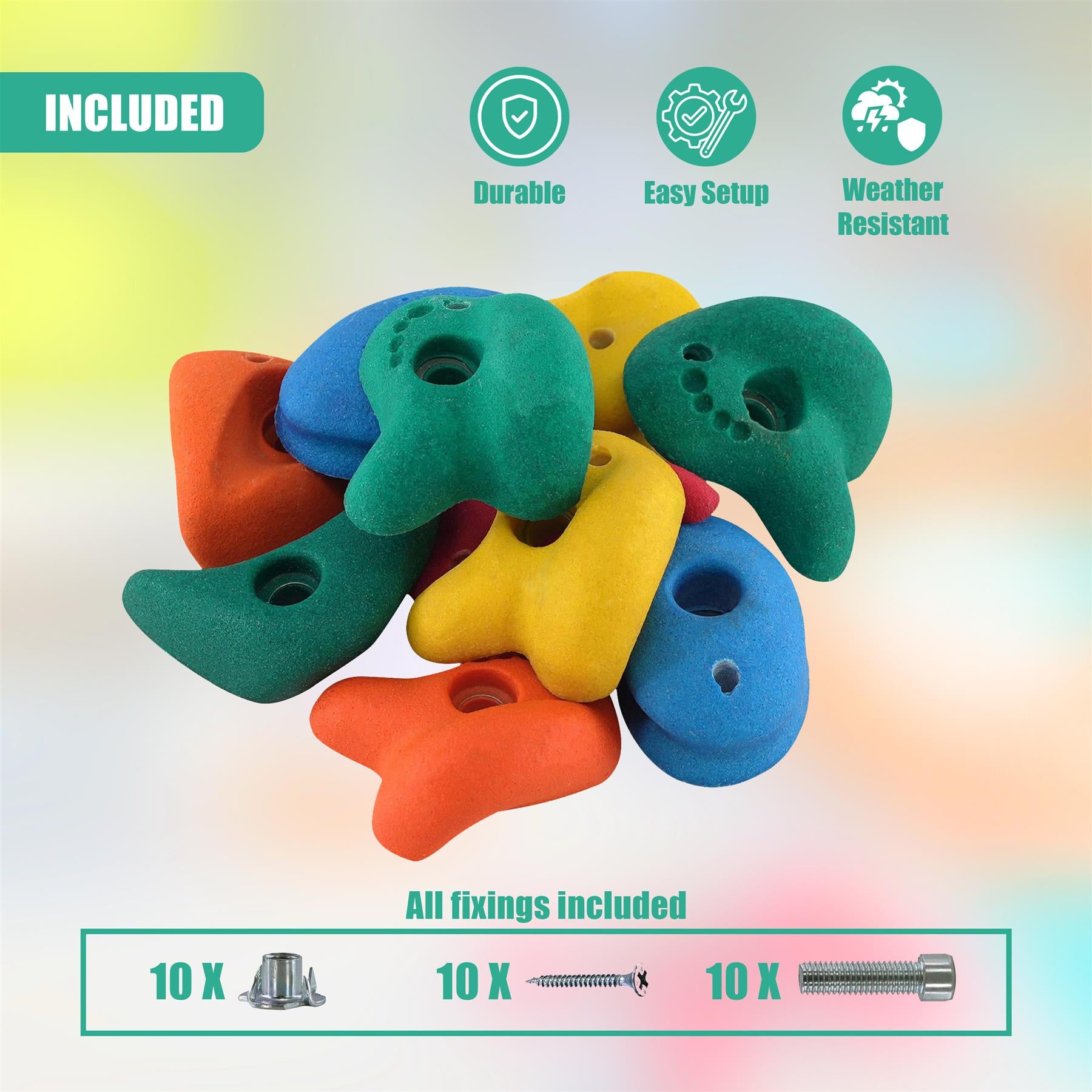 Climbing Stones for Climbing Wall by The Magic Toy Shop - The Magic Toy Shop