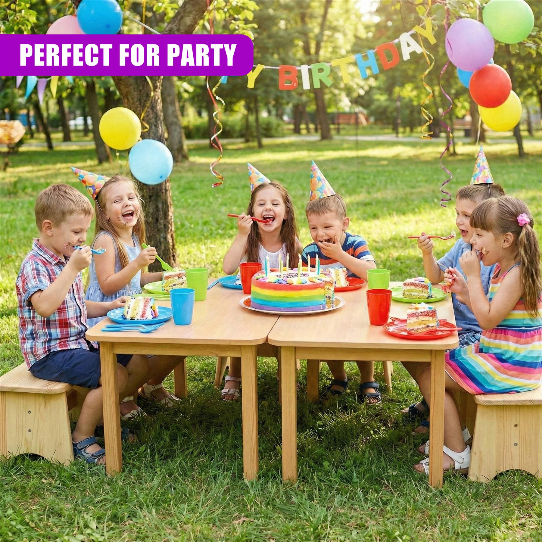 21 Piece Picnic Cutlery Set