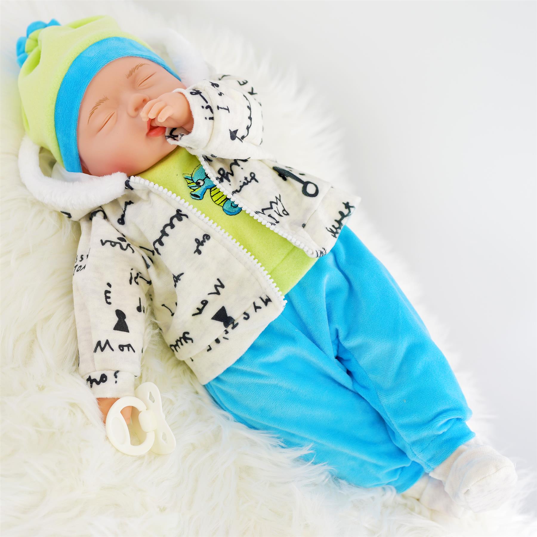 BiBi Baby Doll - Neon Blue (45 cm / 18") by BiBi Doll - The Magic Toy Shop