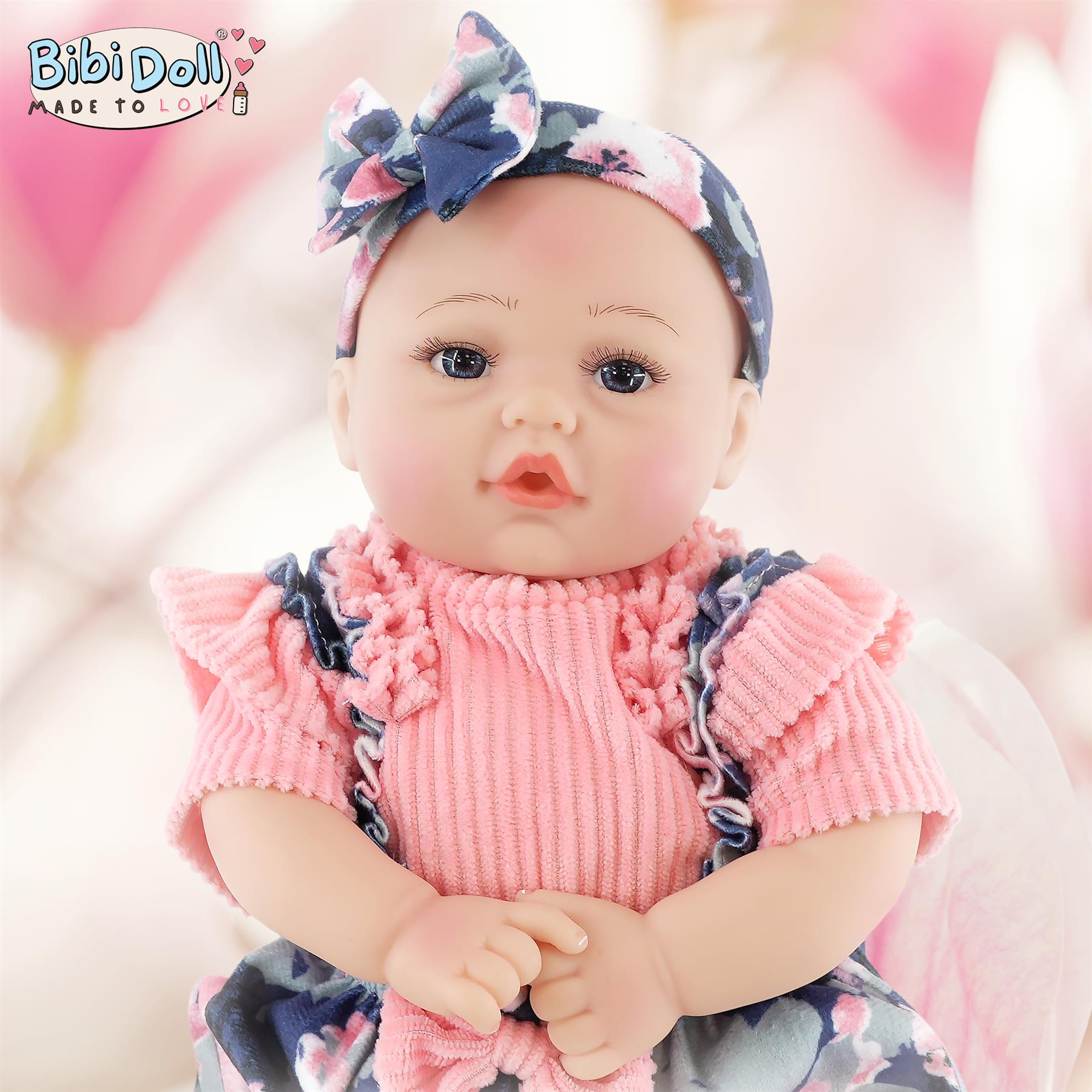 BiBi Reborn Awake Girl "Sweet Pea" (43 cm / 17") by BiBi Doll - The Magic Toy Shop