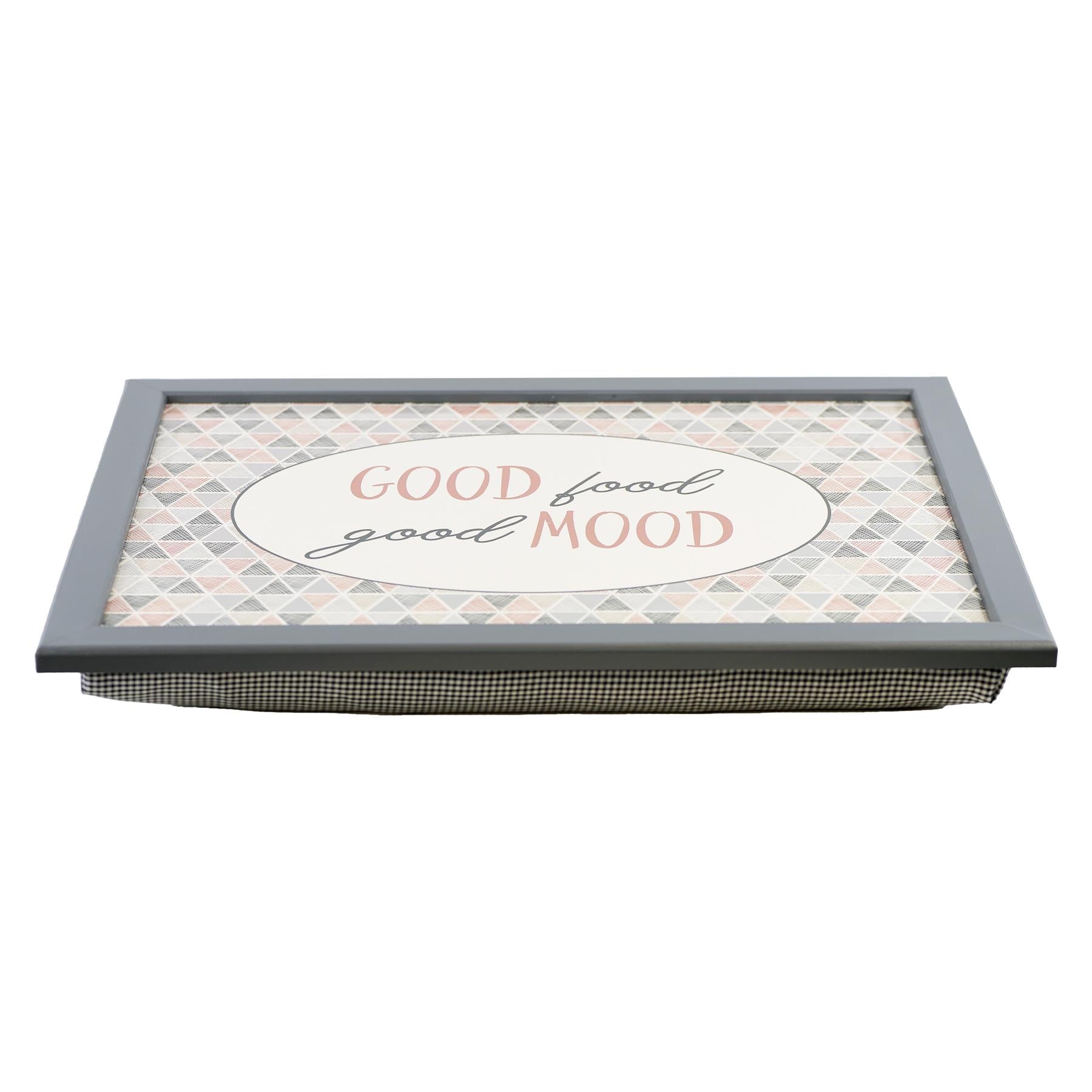 Good Food Good Mood Lap Tray With Bean Bag Cushion by Geezy - The Magic Toy Shop