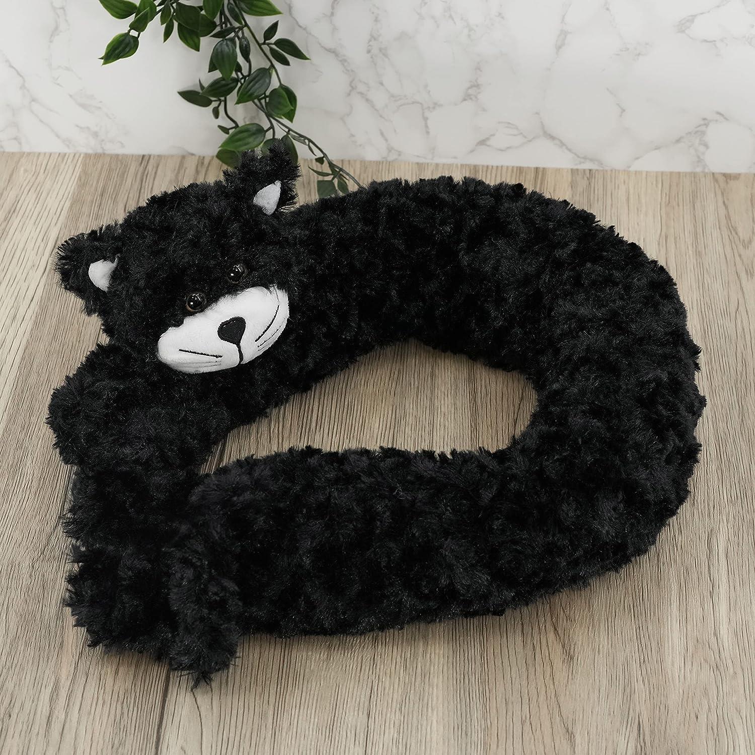 Novelty Black Cat Draught Excluder for Doors by GEEZY - The Magic Toy Shop