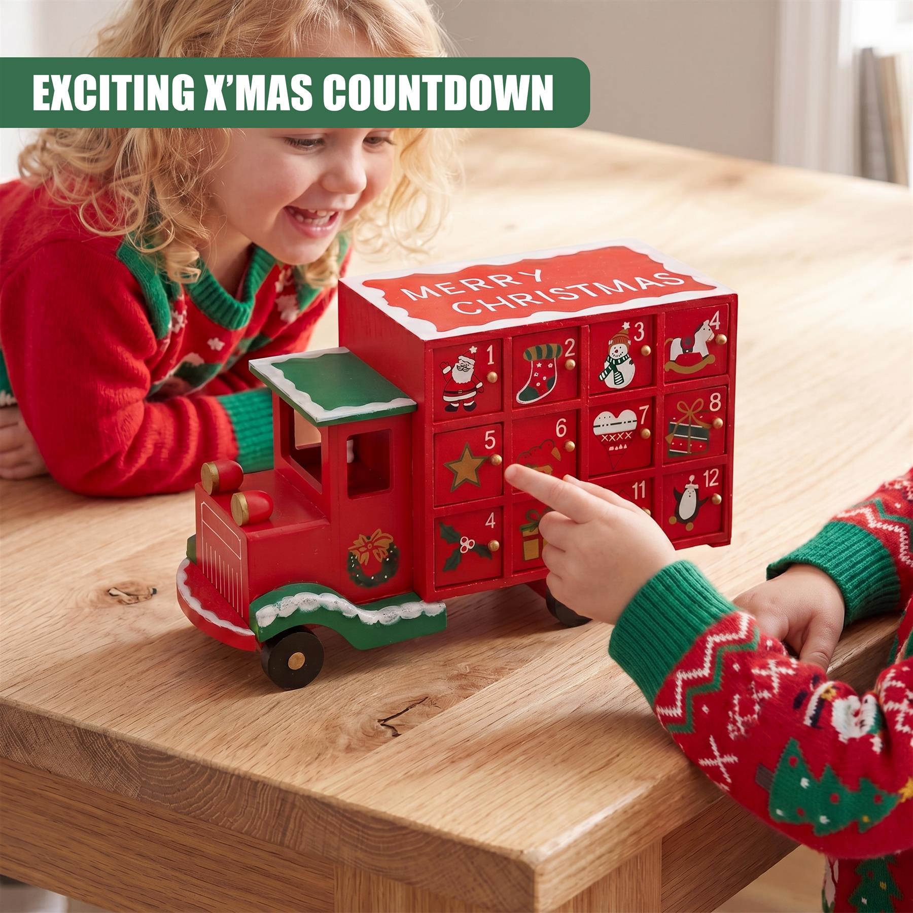 Christmas Truck Advent Calendar