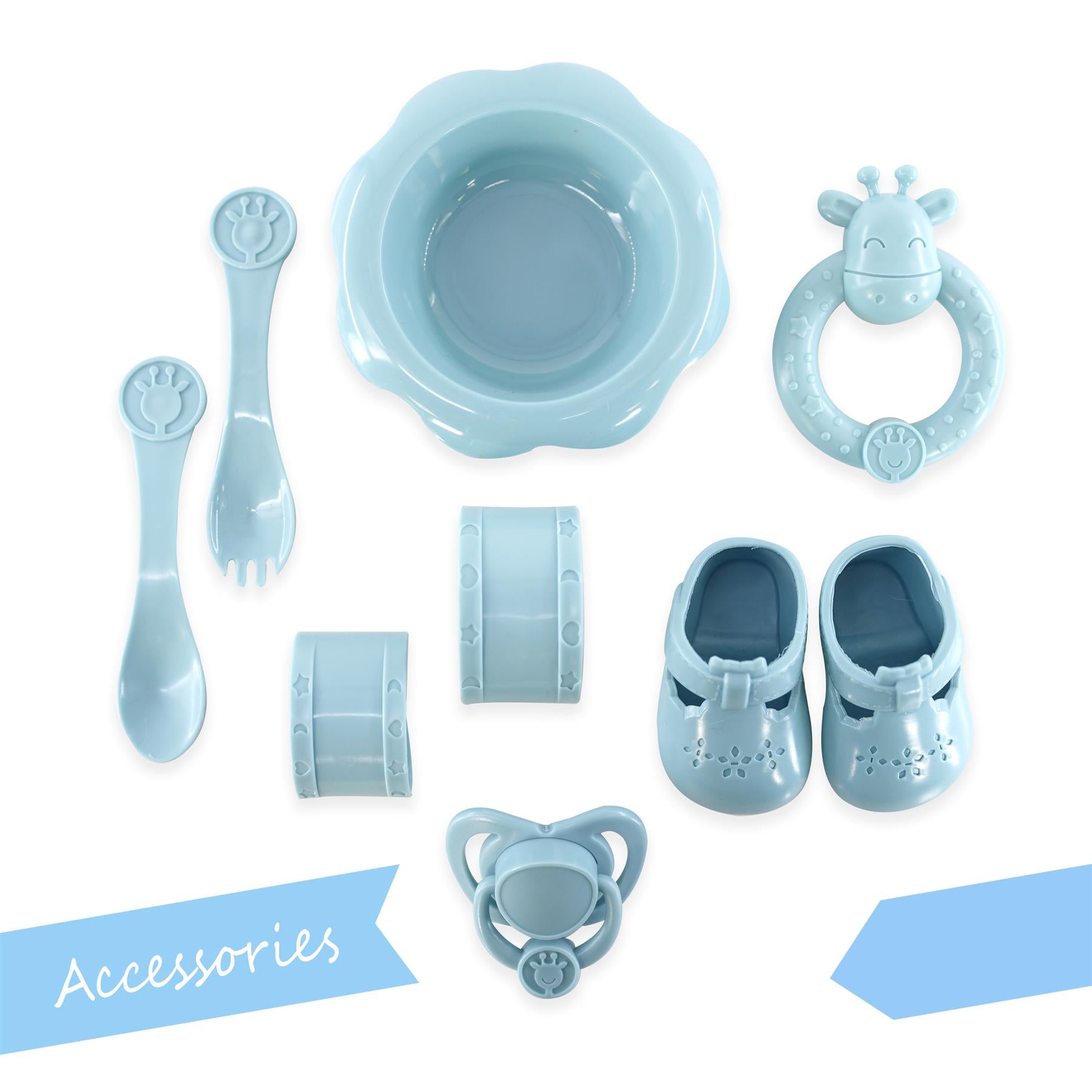 BiBi Doll Newborn Boy & Accessories (35 cm / 14") by The Magic Toy Shop - The Magic Toy Shop