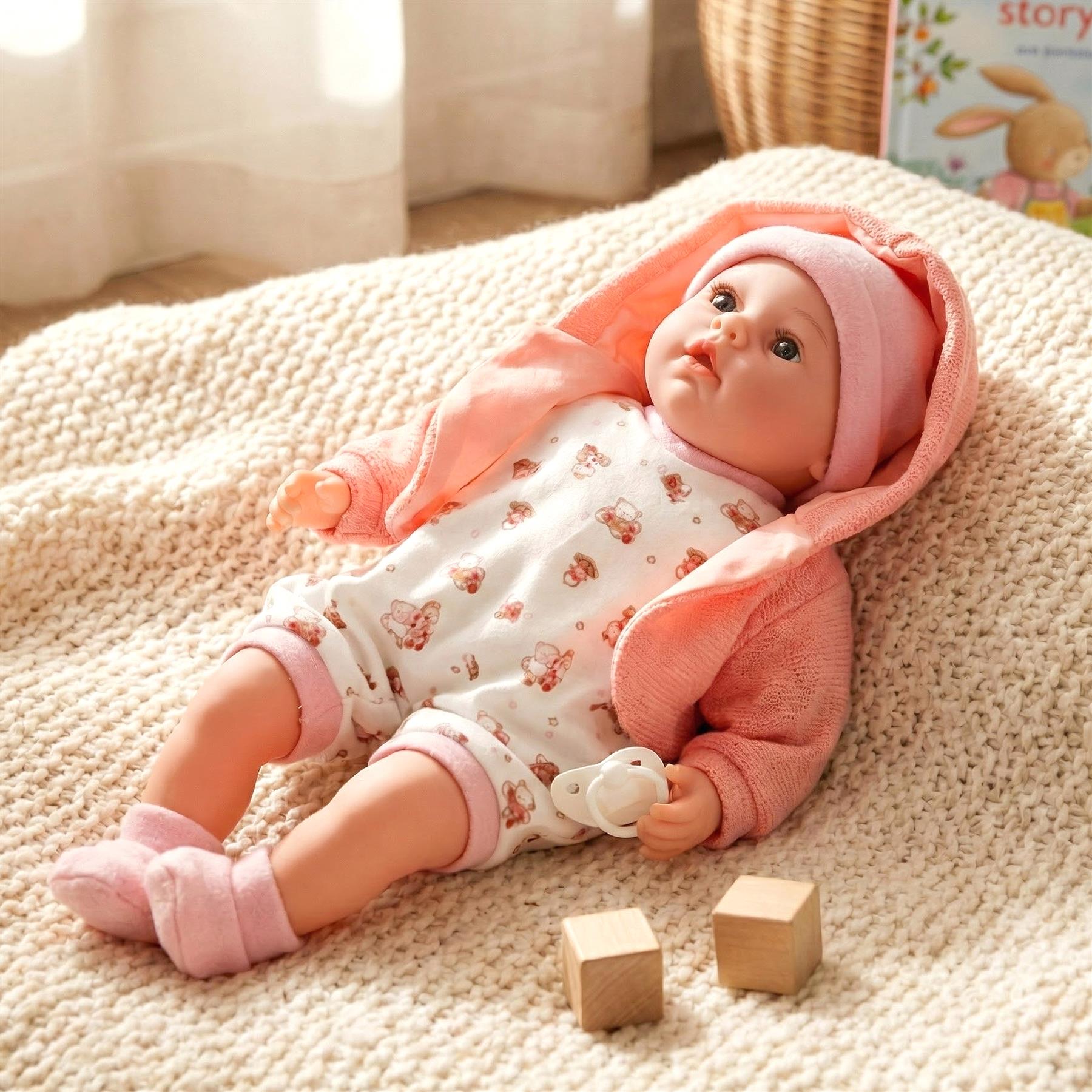 BiBi Baby Doll - Peach (45 cm / 18")