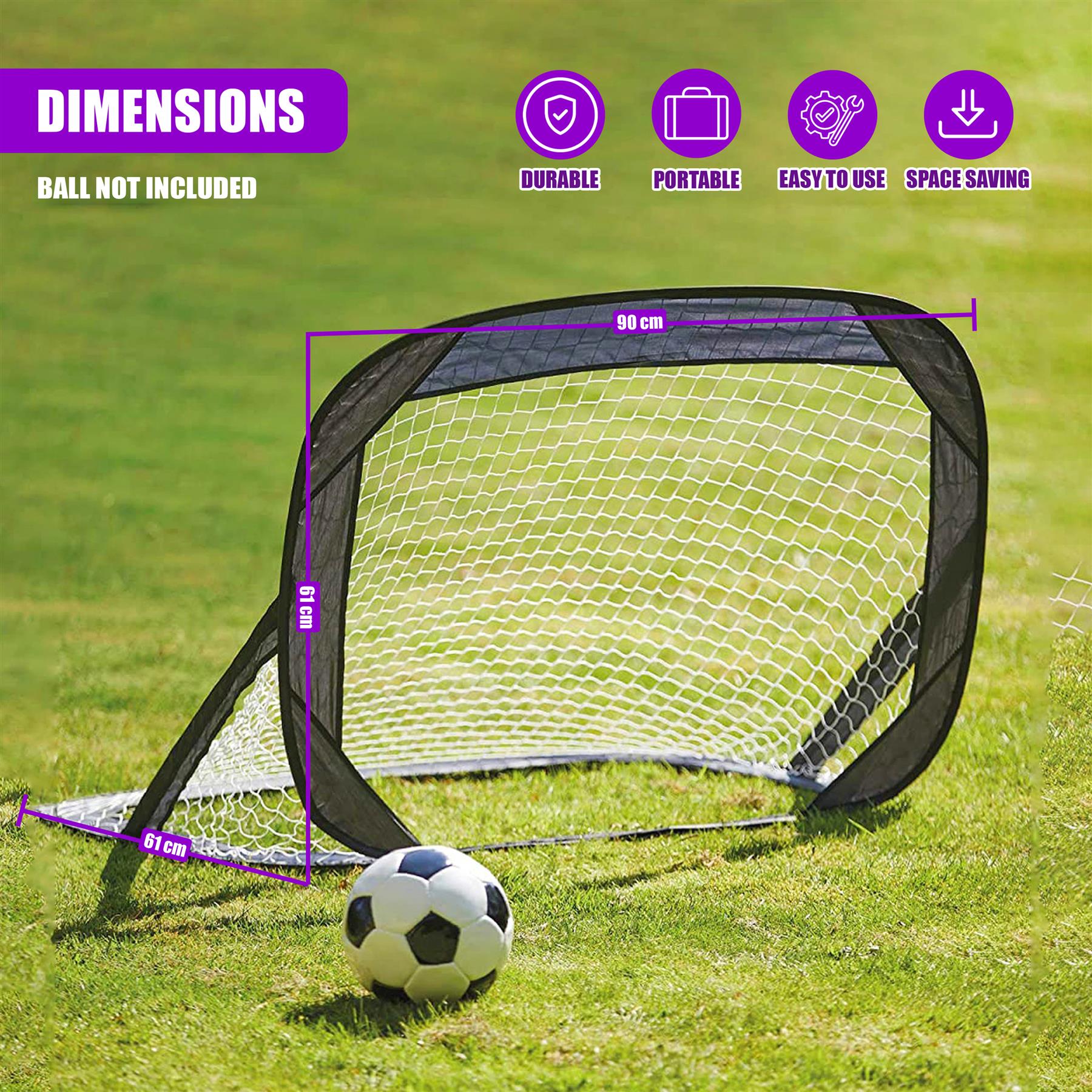 Pop Up Football Goal