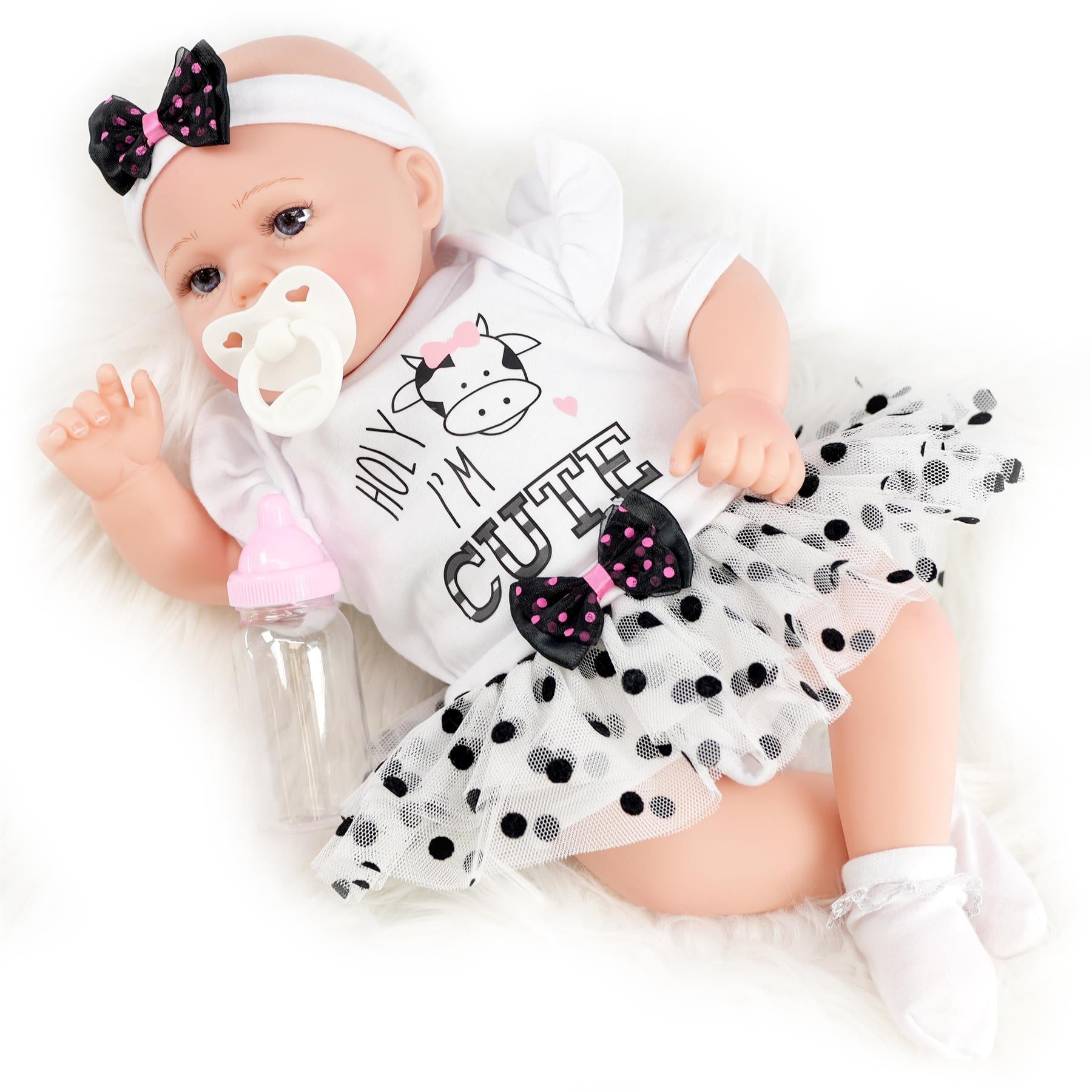 BiBi Reborn Doll Awake Girl "Jasmine" (43 cm / 17") by BiBi Doll - The Magic Toy Shop