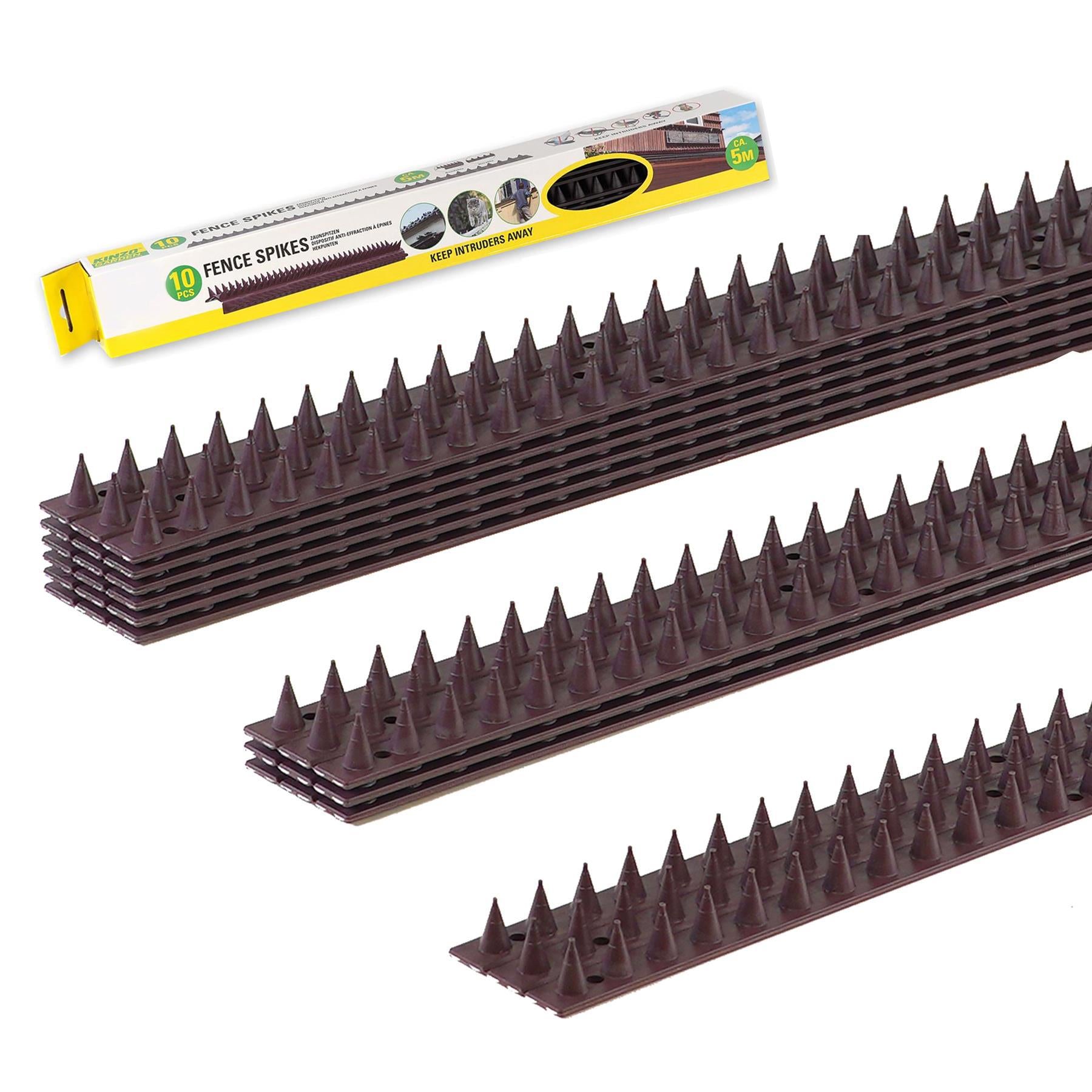 1. "Five-piece anti-climb spike set"
2. "Anti-climb wall spikes"
3. "Pack of 5 anti-climb spikes for fences"
4. "Wall spikes for fence protection"
5. "Five protective spikes for fencing"
6. "Spiked wall fence deterrents" - The Magic Toy Shop