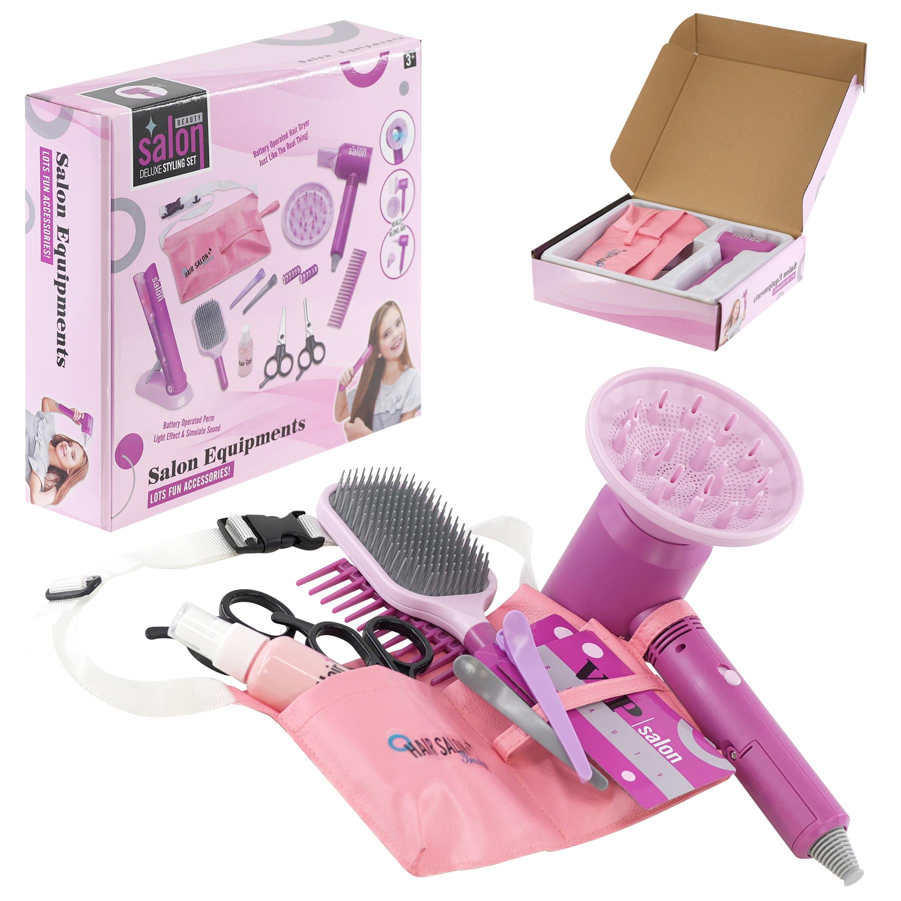 Hairdressing Set with Accessories by The Magic Toy Shop - The Magic Toy Shop
