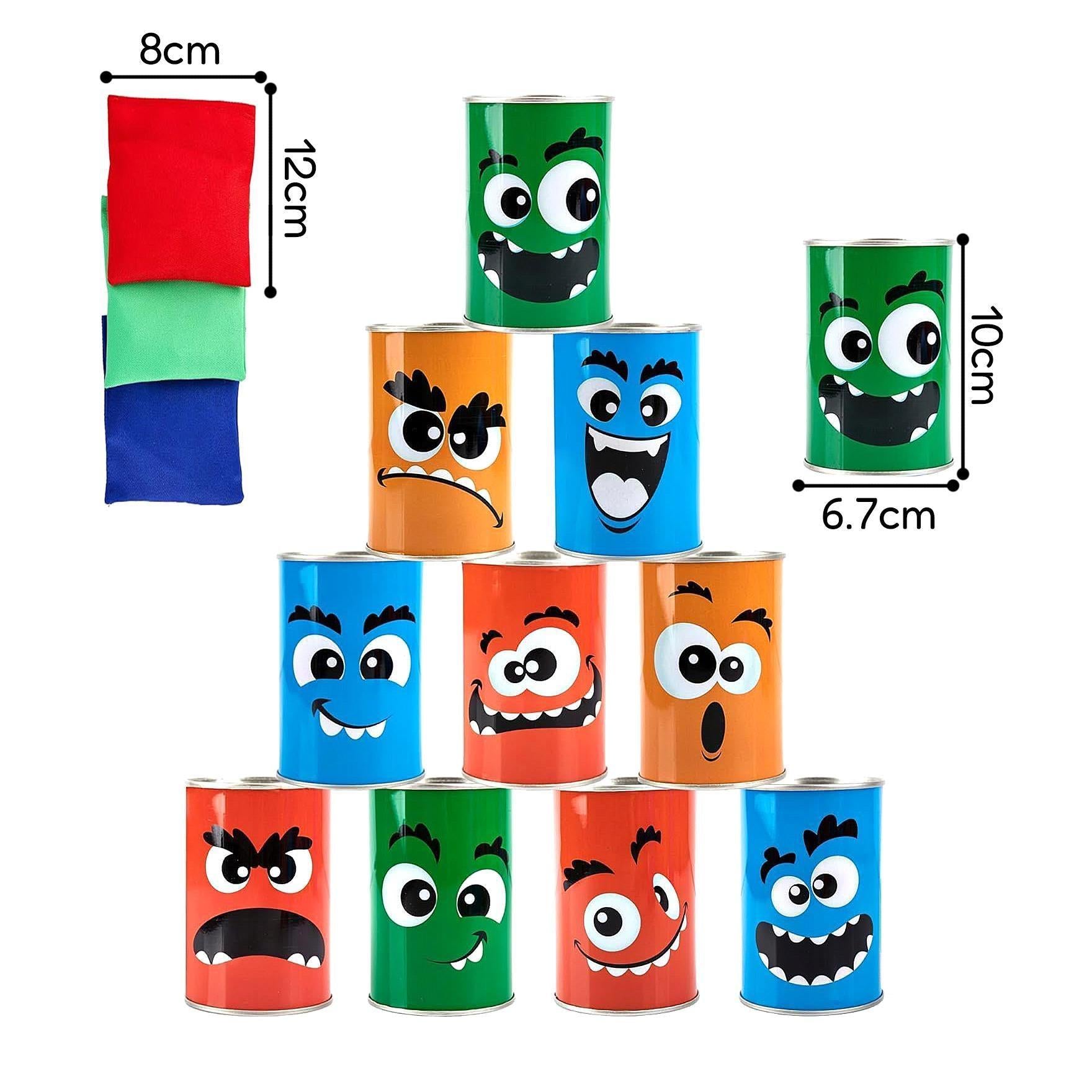 Tin Can Alley Bean Bag Toss Game by The Magic Toy Shop - The Magic Toy Shop