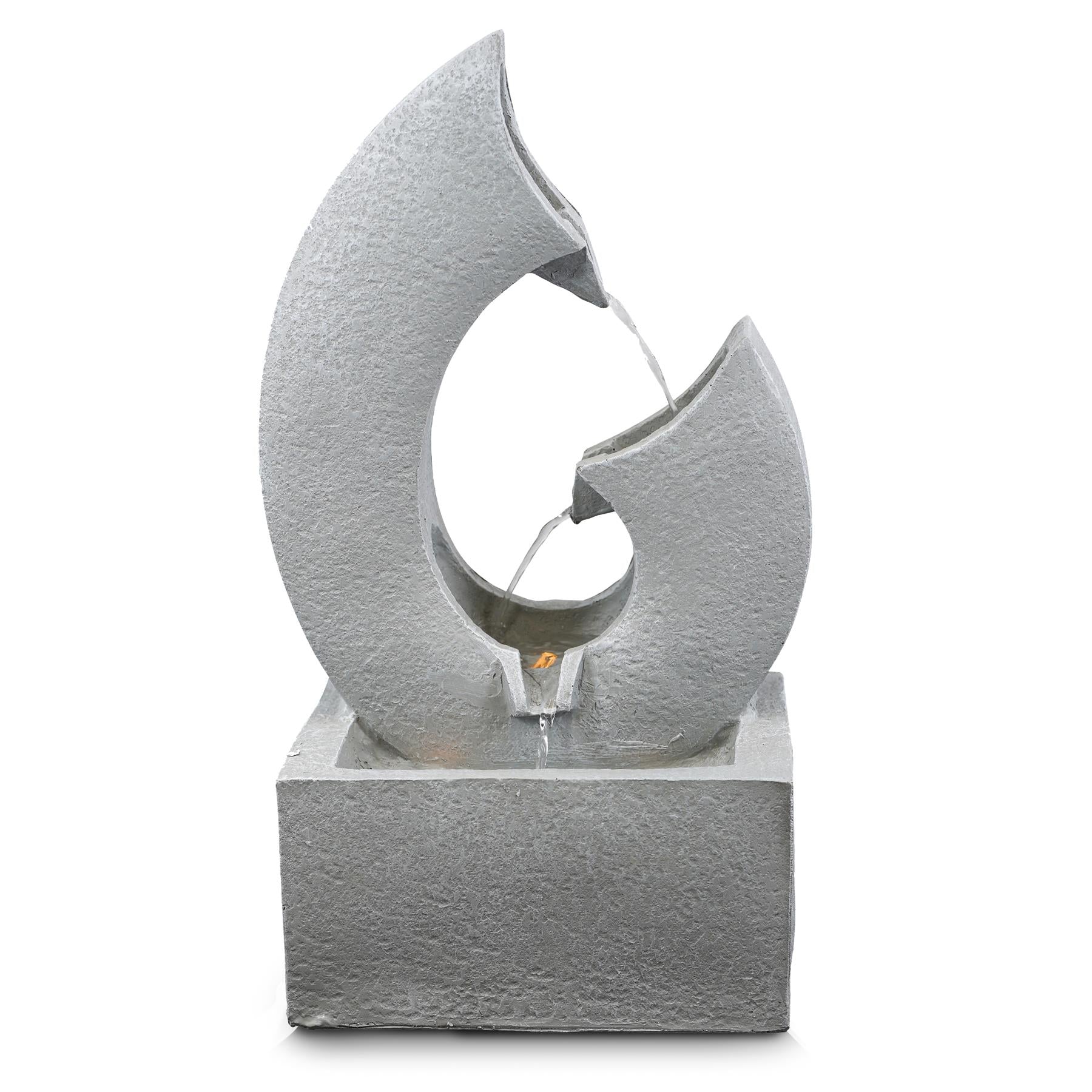 Horn Water Feature Outdoor With LED by GEEZY - The Magic Toy Shop