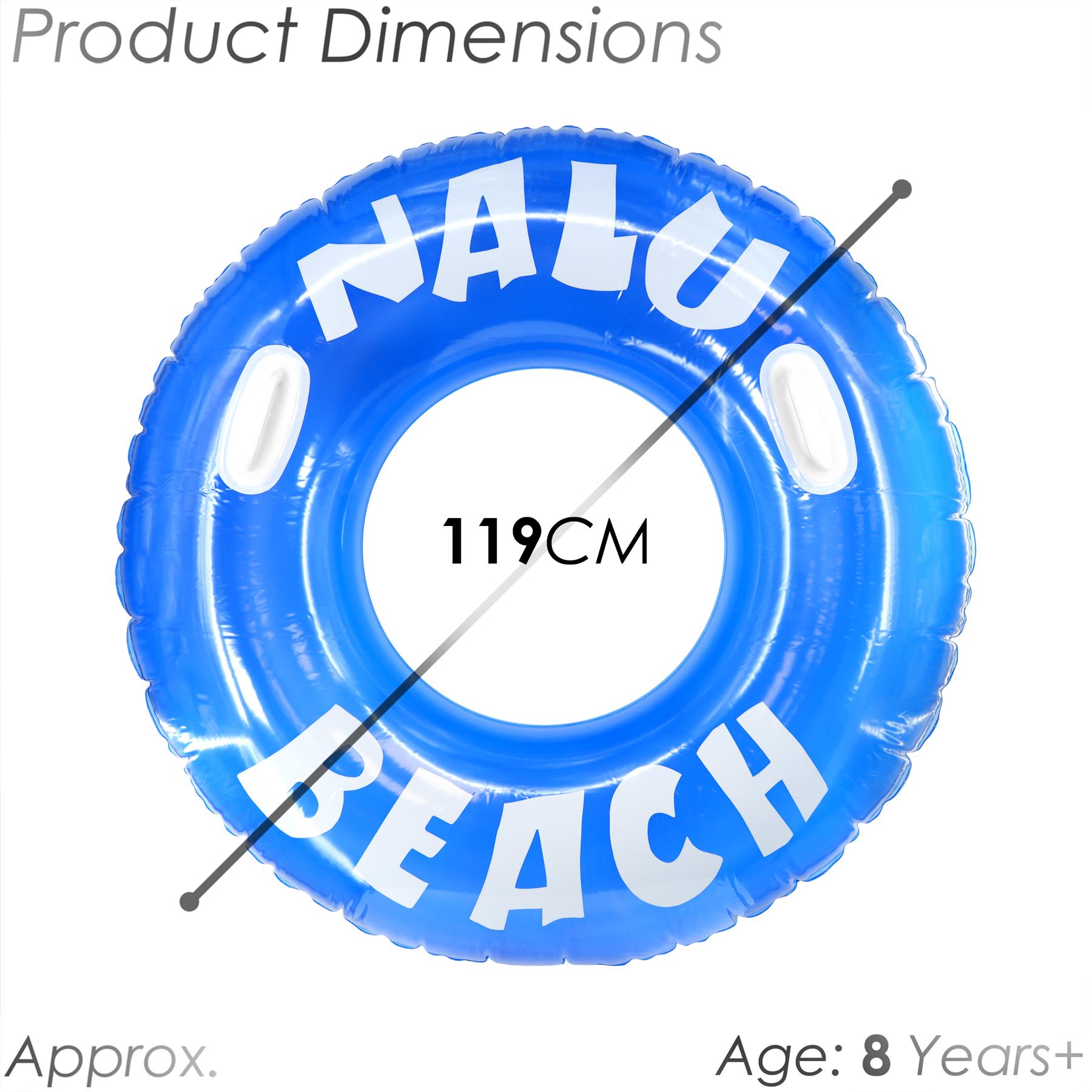 Nalu Blue Turbo Tyre Ring With Handles by Nalu - The Magic Toy Shop