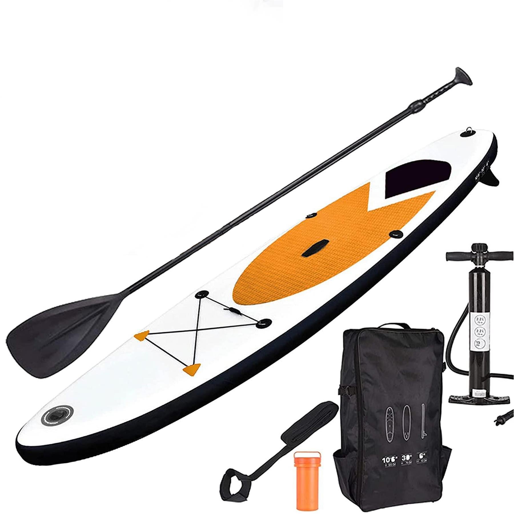 Inflatable SUP Stand Up Paddle Board Orange 320cm by Geezy - The Magic Toy Shop