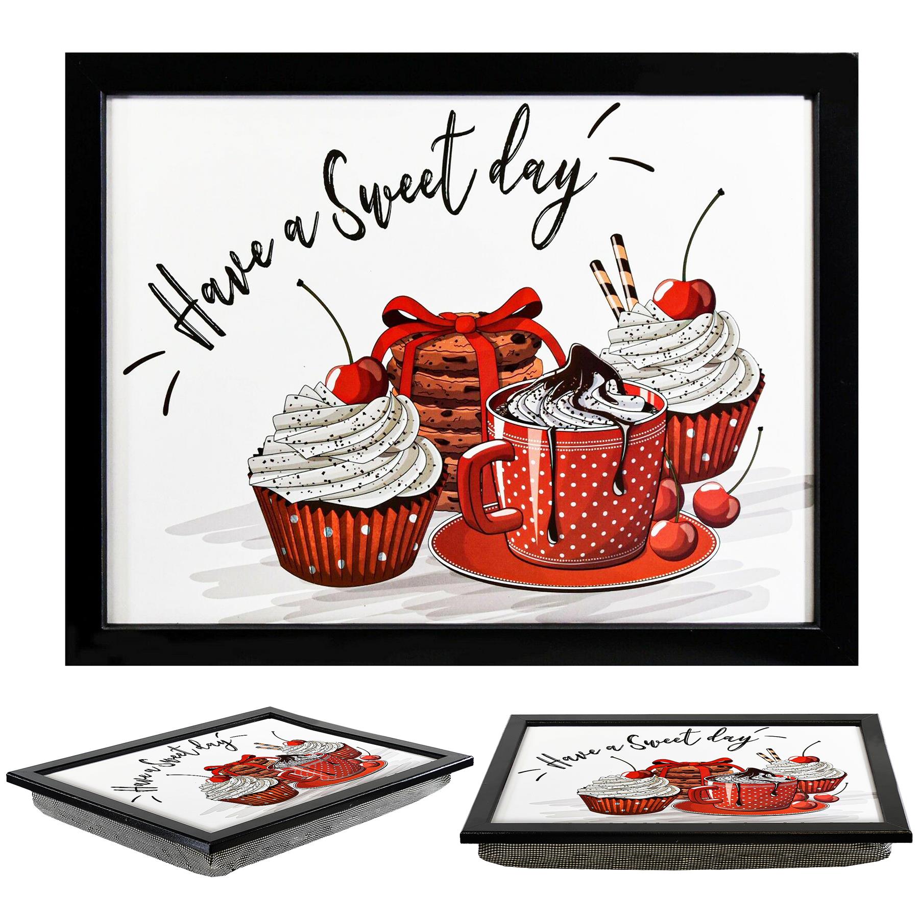 Lap Tray With Bean Bag Cushion (Sweet Day) by The Magic Toy Shop - The Magic Toy Shop