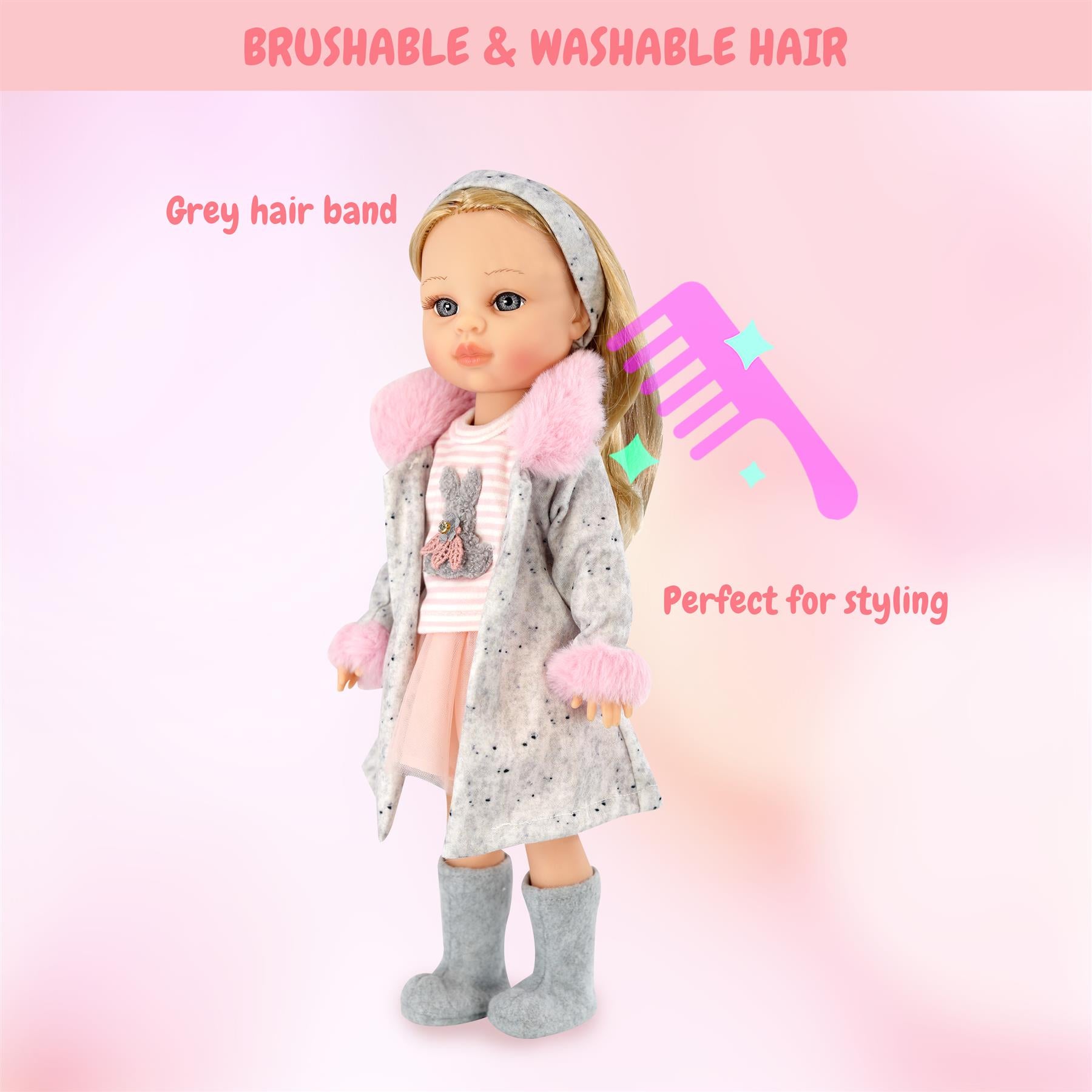 BiBI Fashion Doll "Emma" (38 cm / 15") by BiBi Doll - The Magic Toy Shop