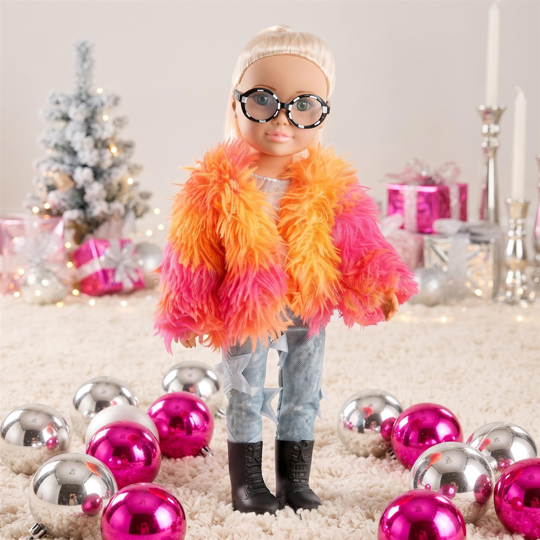 BiBi Fashion Doll with Glasses