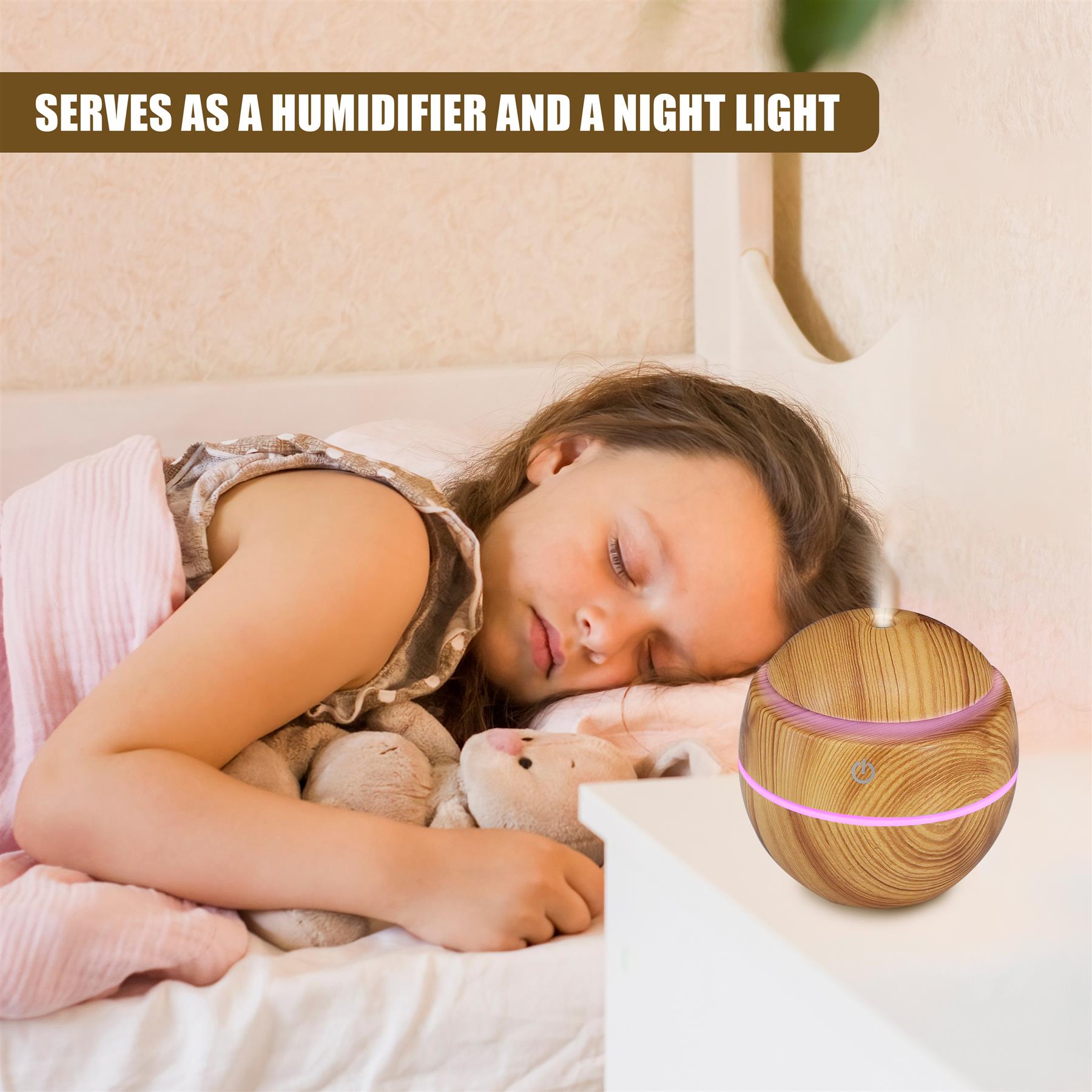 Mini Humidifier USB 130ml by GEEZY - The Magic Toy Shop