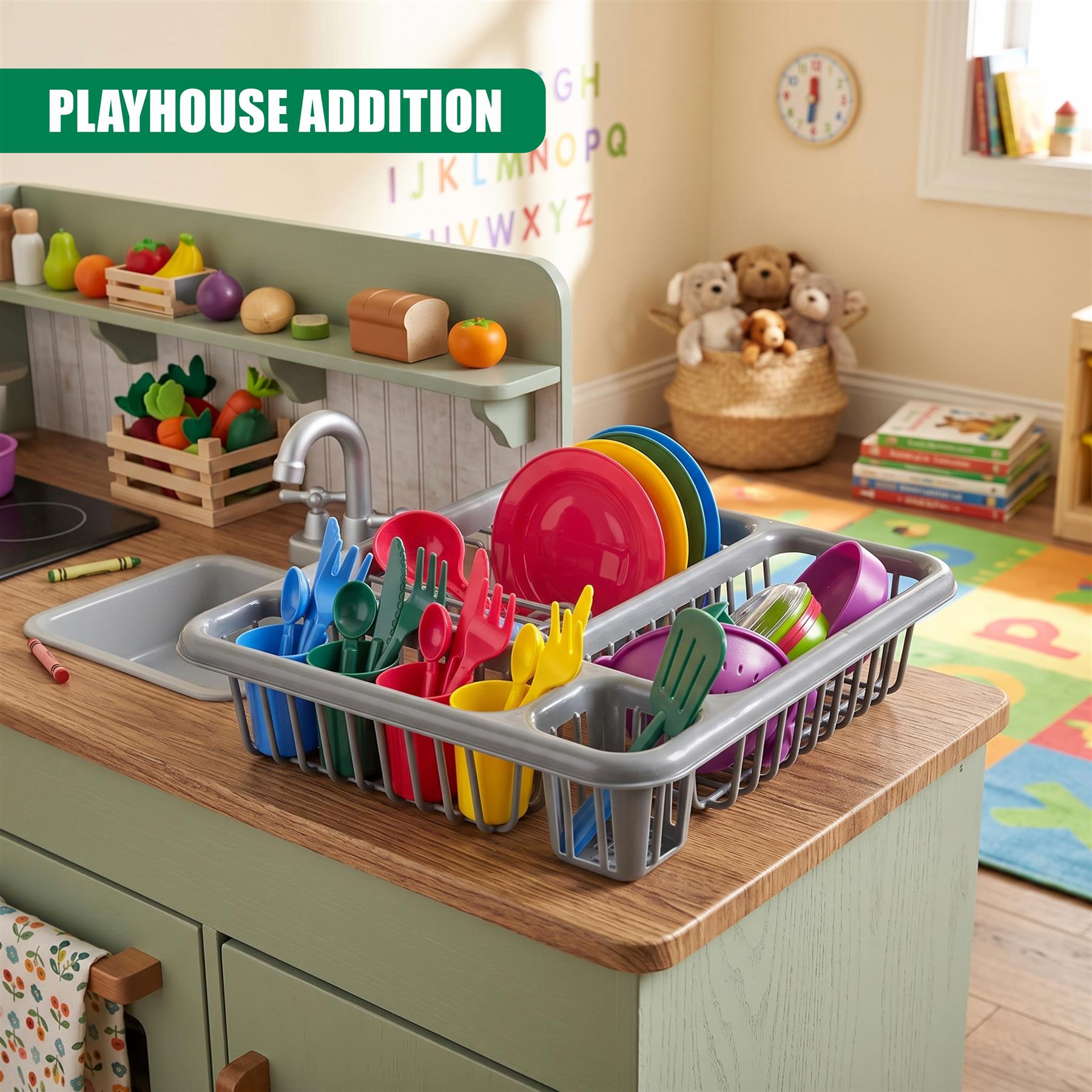 27 Piece Washing Up Playset