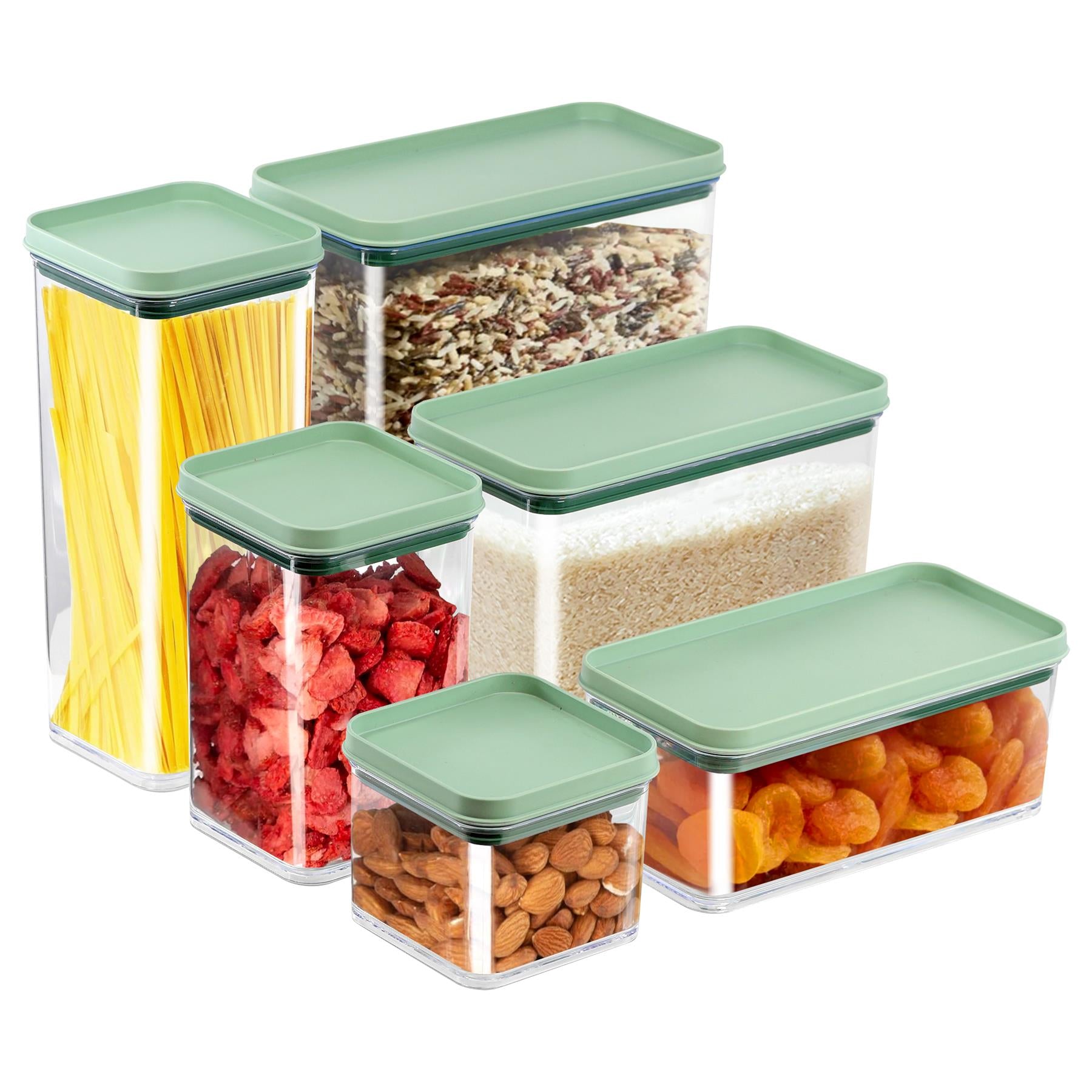 Food Storage Containers Set of 6 by GEEZY - The Magic Toy Shop