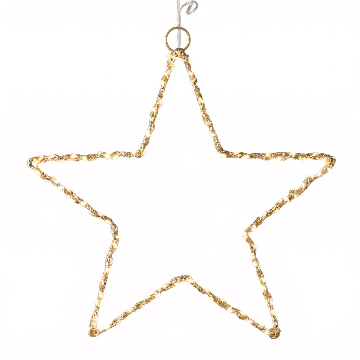 Star LED Fairy Light Gold Wire 50cm