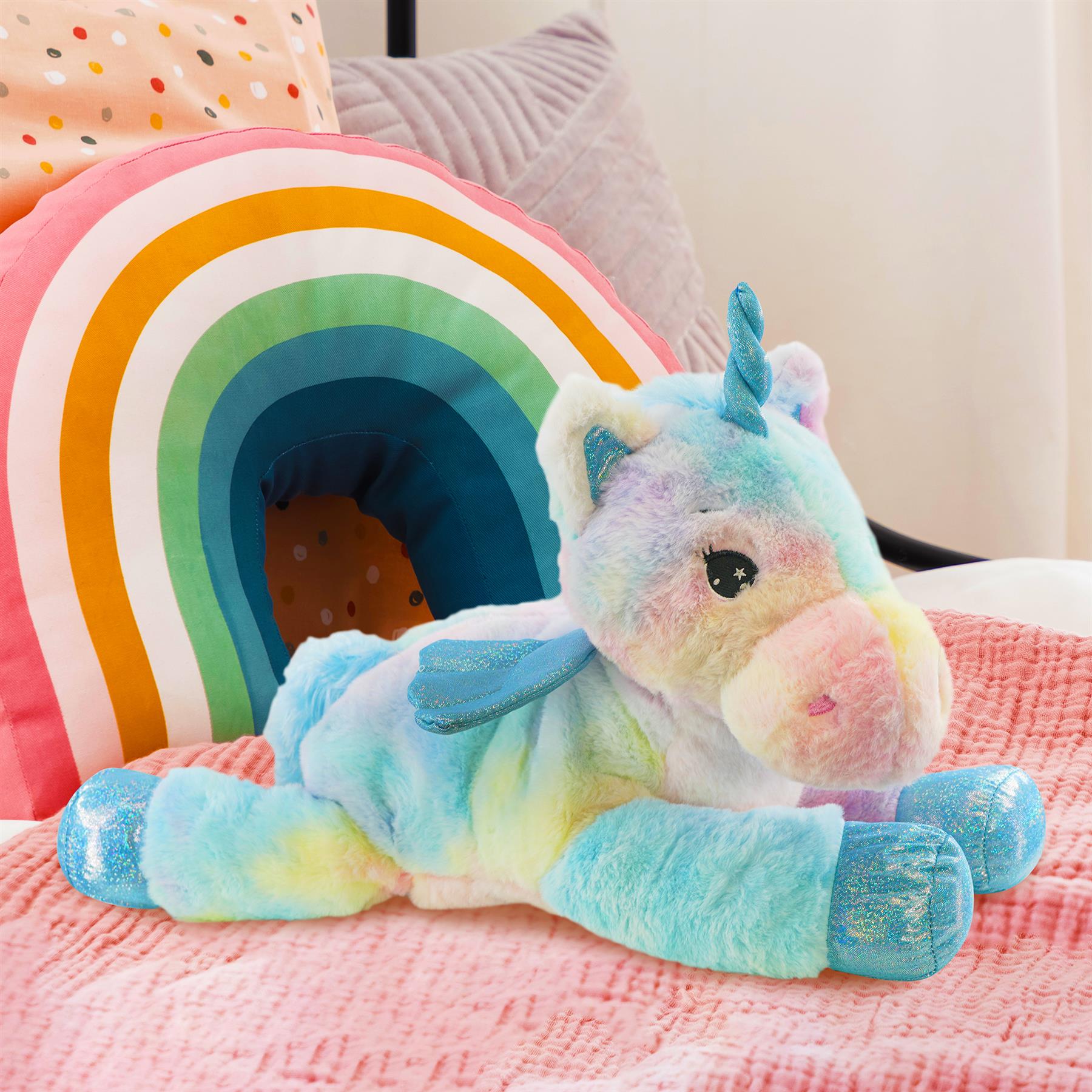 Unicorn with Sparkling Wings - Soft Toy by The Magic Toy Shop - The Magic Toy Shop