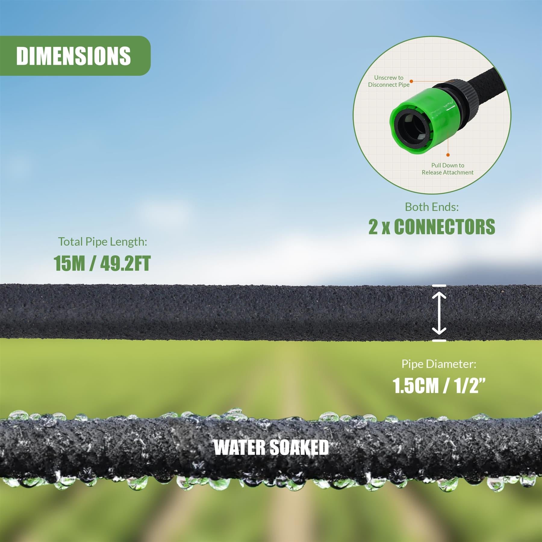 Garden Soaker Hose by GEEZY - The Magic Toy Shop