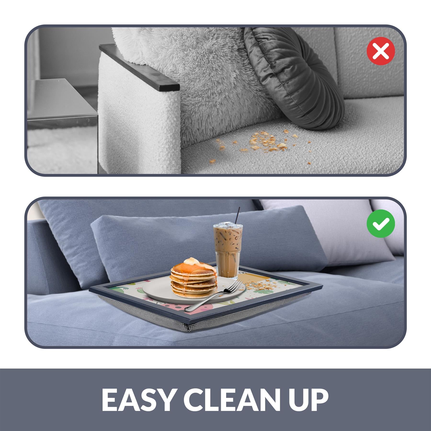 Dinosaurs Lap Tray With Bean Bag Cushion by Geezy - The Magic Toy Shop