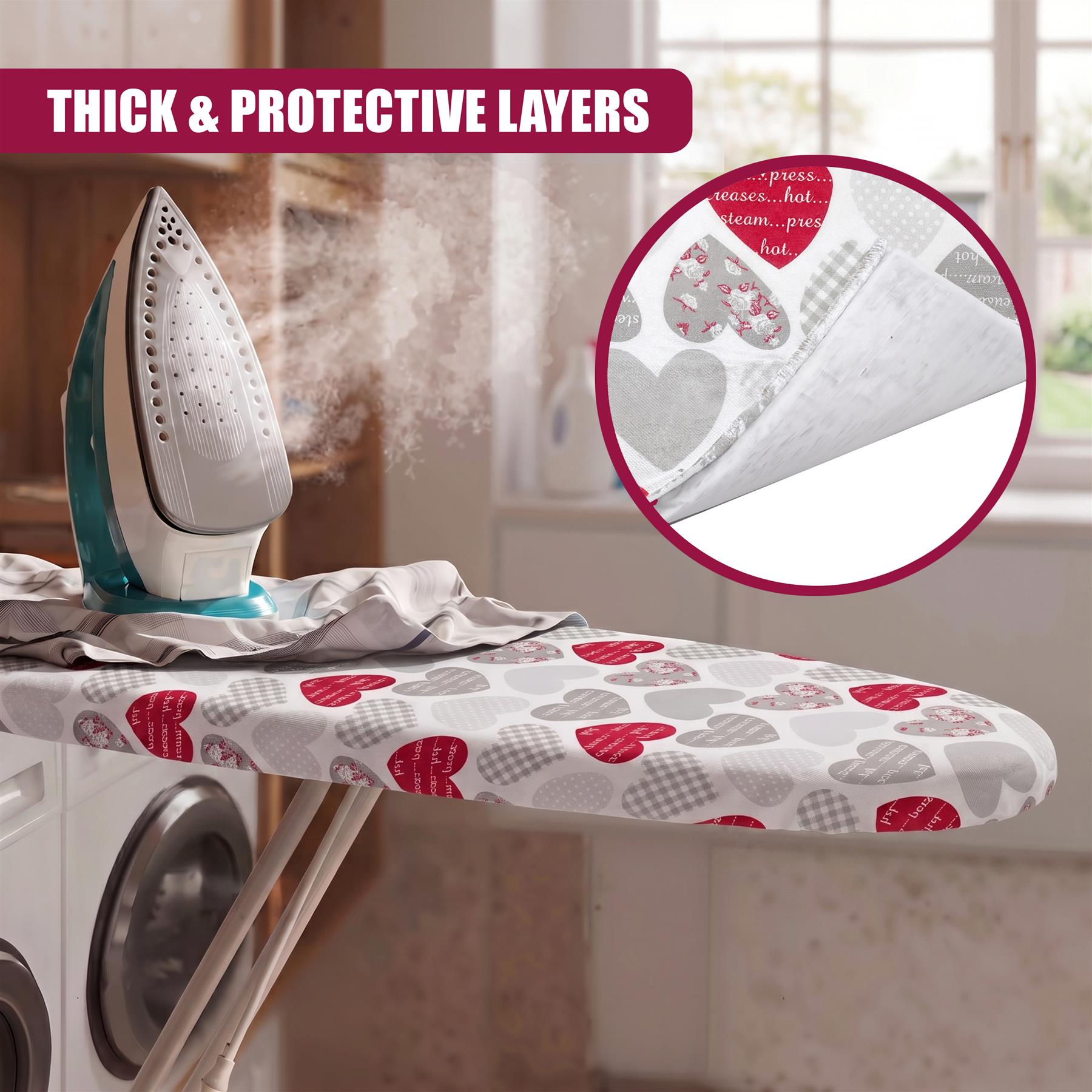 Red Heart Ironing Board Cover (122 x 38 cm)
