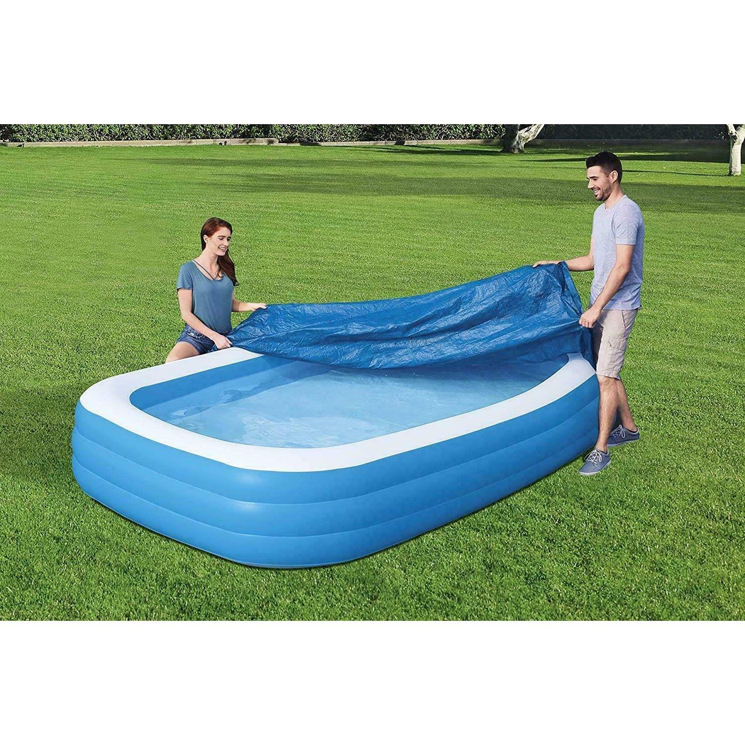Bestway Flow Clear Rectangle Pool Covers 10 ft by Bestway - The Magic Toy Shop