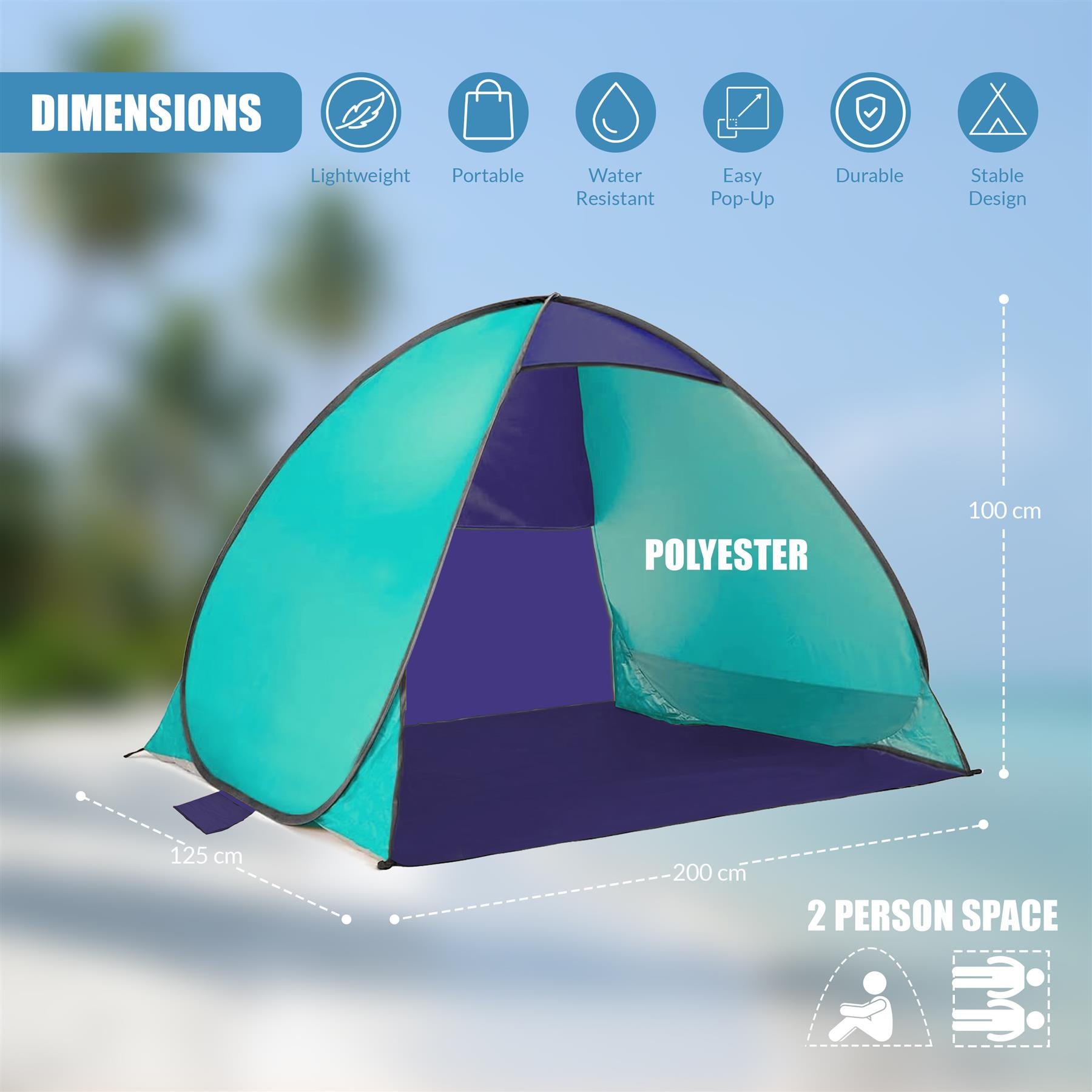 Pop-Up Tent by GEEZY - The Magic Toy Shop