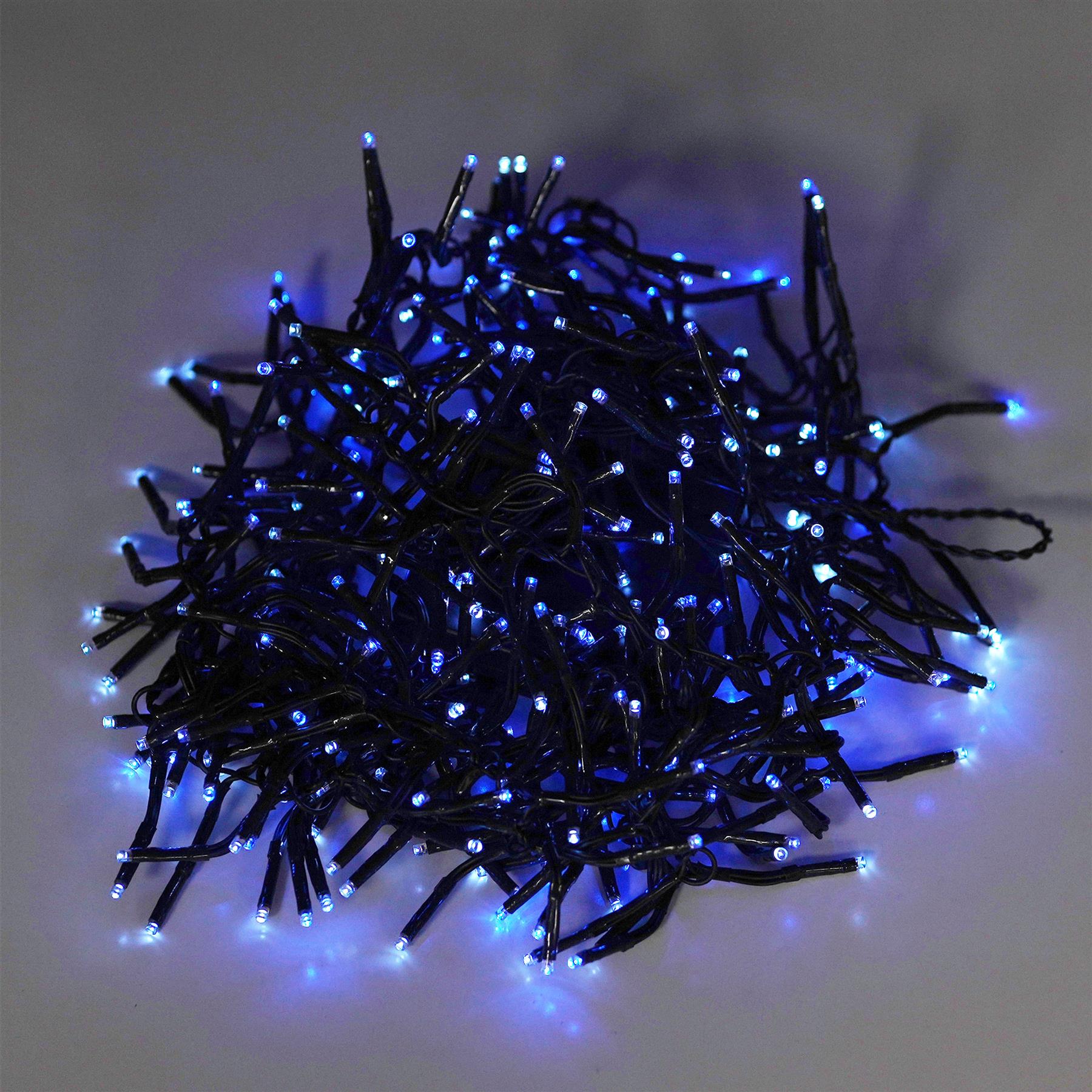 300 LED Cluster Christmas Lights - Blue & White by GEEZY - The Magic Toy Shop