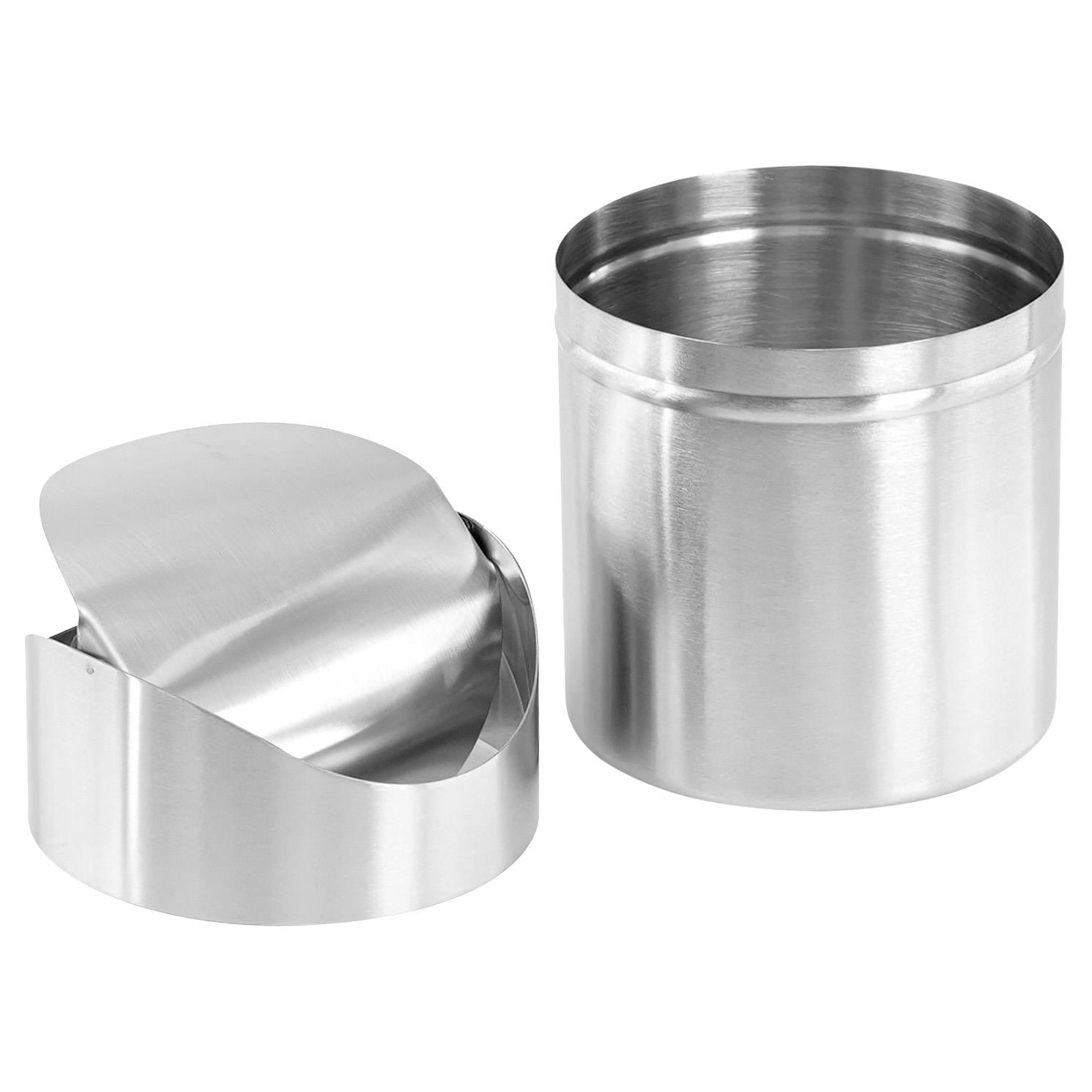 1.5 L Stainless Steel Mini Rubbish Bin by Geezy - The Magic Toy Shop