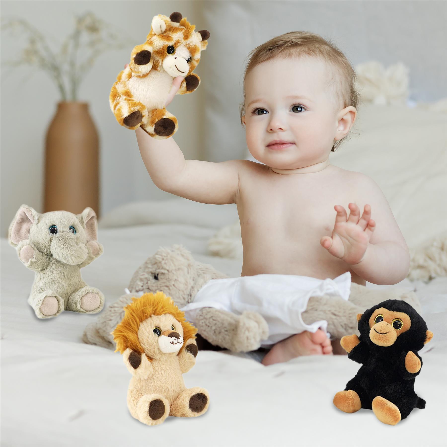 Set of 4 Wild Animal Toys by The Magic Toy Shop - The Magic Toy Shop