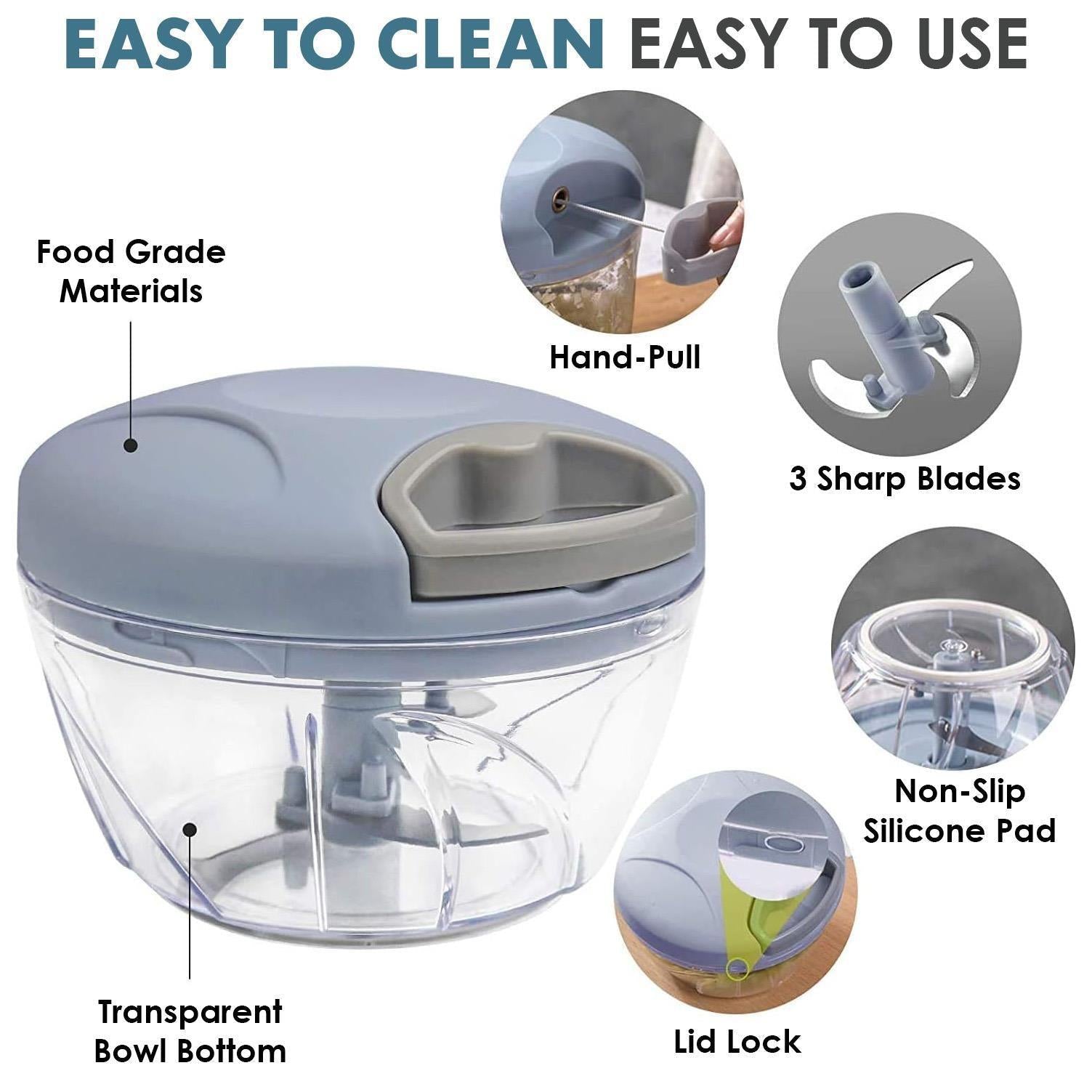 Pull Cord Manual Vegetable Cutter by GEEZY - The Magic Toy Shop