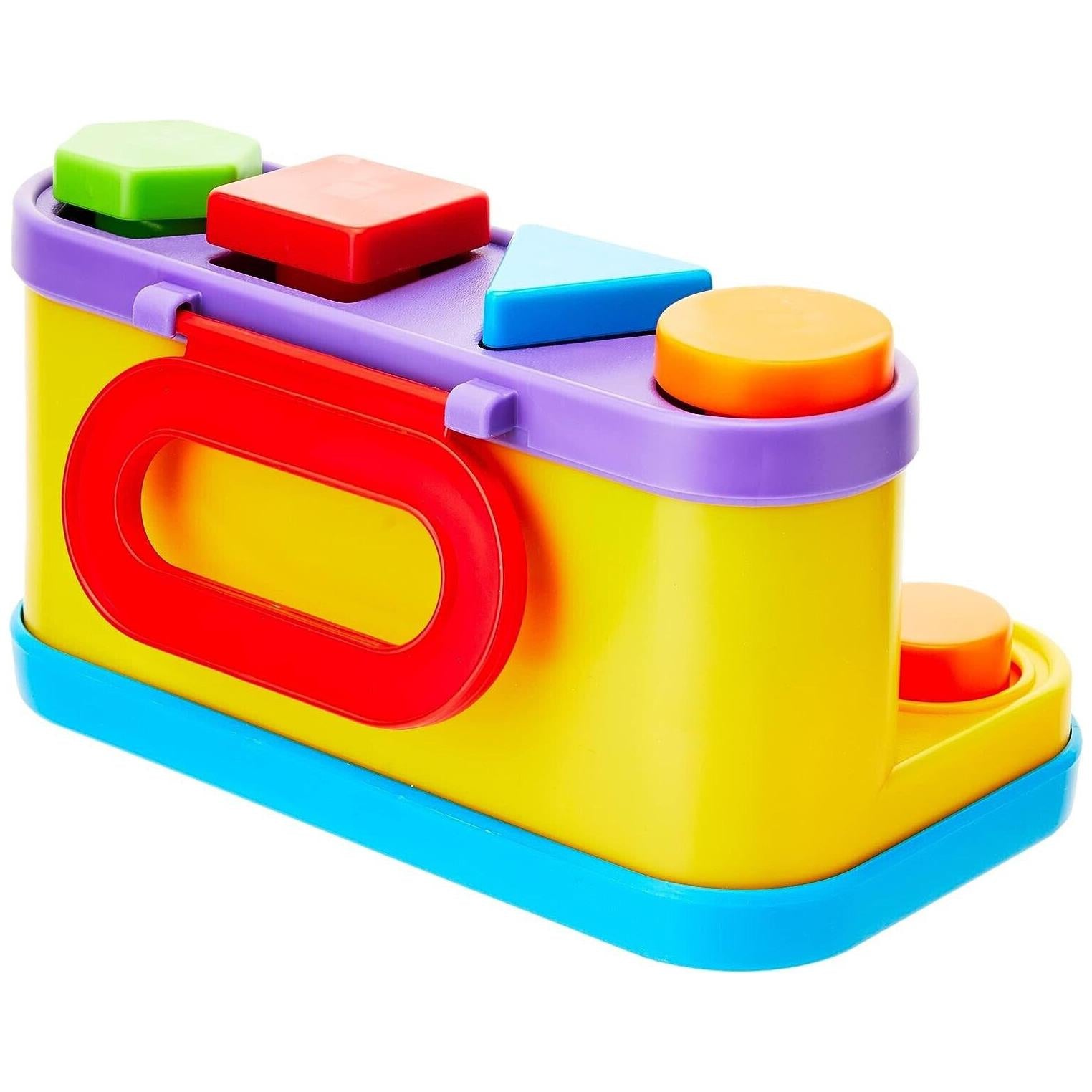 Multi-coloured Pop Up Friends with Hammer by The Magic Toy Shop - The Magic Toy Shop