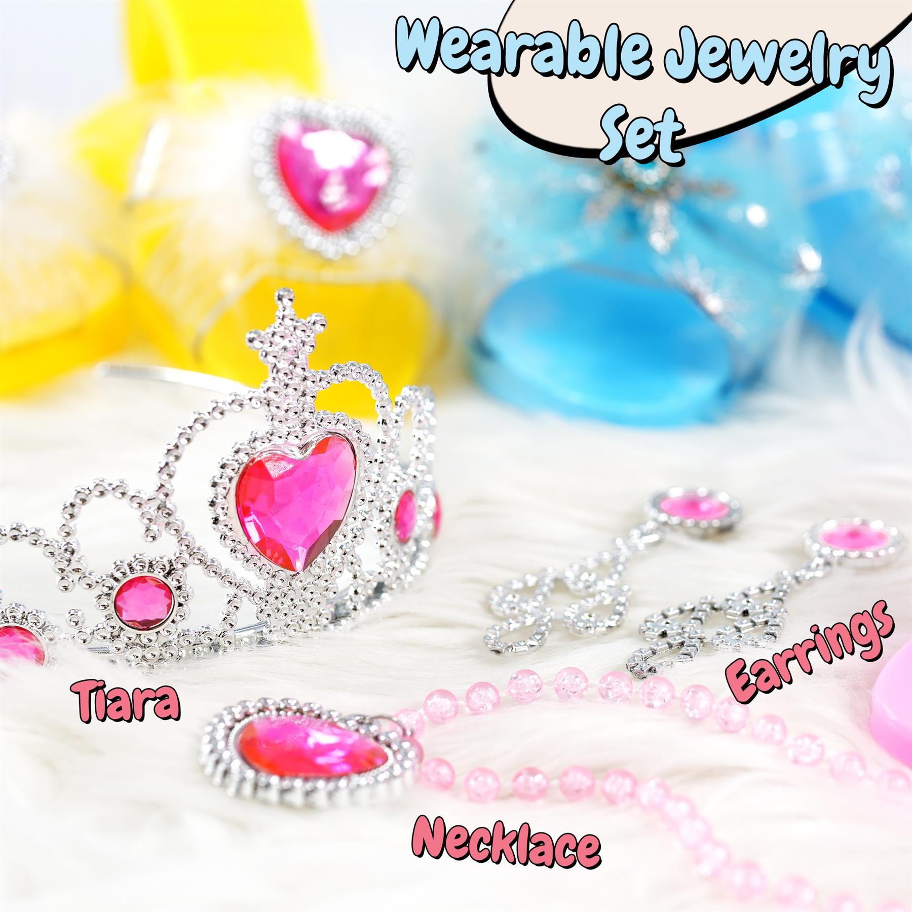 Princess Play Shoes Jewellery & Storage Set by The Magic Toy Shop - The Magic Toy Shop