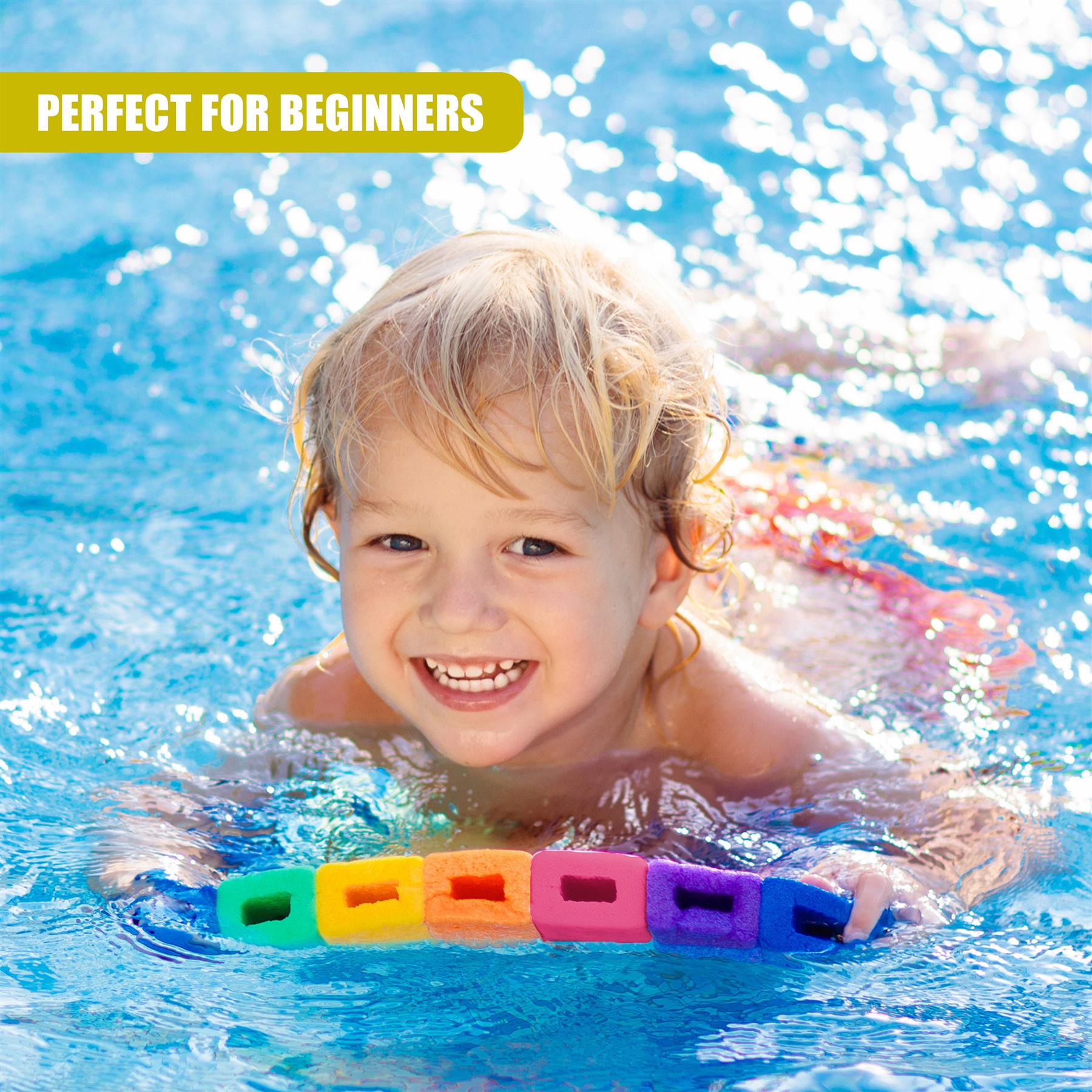 Rainbow Eva Foam Kickboard by Geezy - The Magic Toy Shop