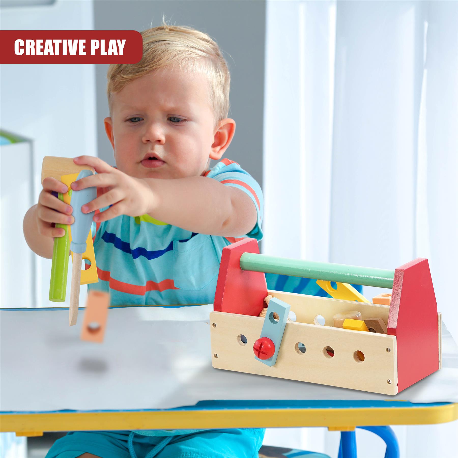 Kids Tool Set 17Pcs by The Magic Toy Shop - The Magic Toy Shop