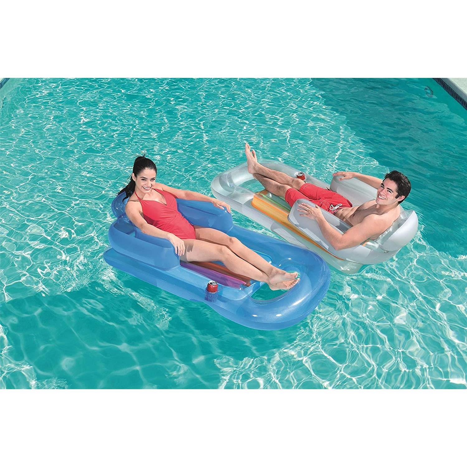 Inflatable Designer Lounger Lilo Float by Bestway - The Magic Toy Shop