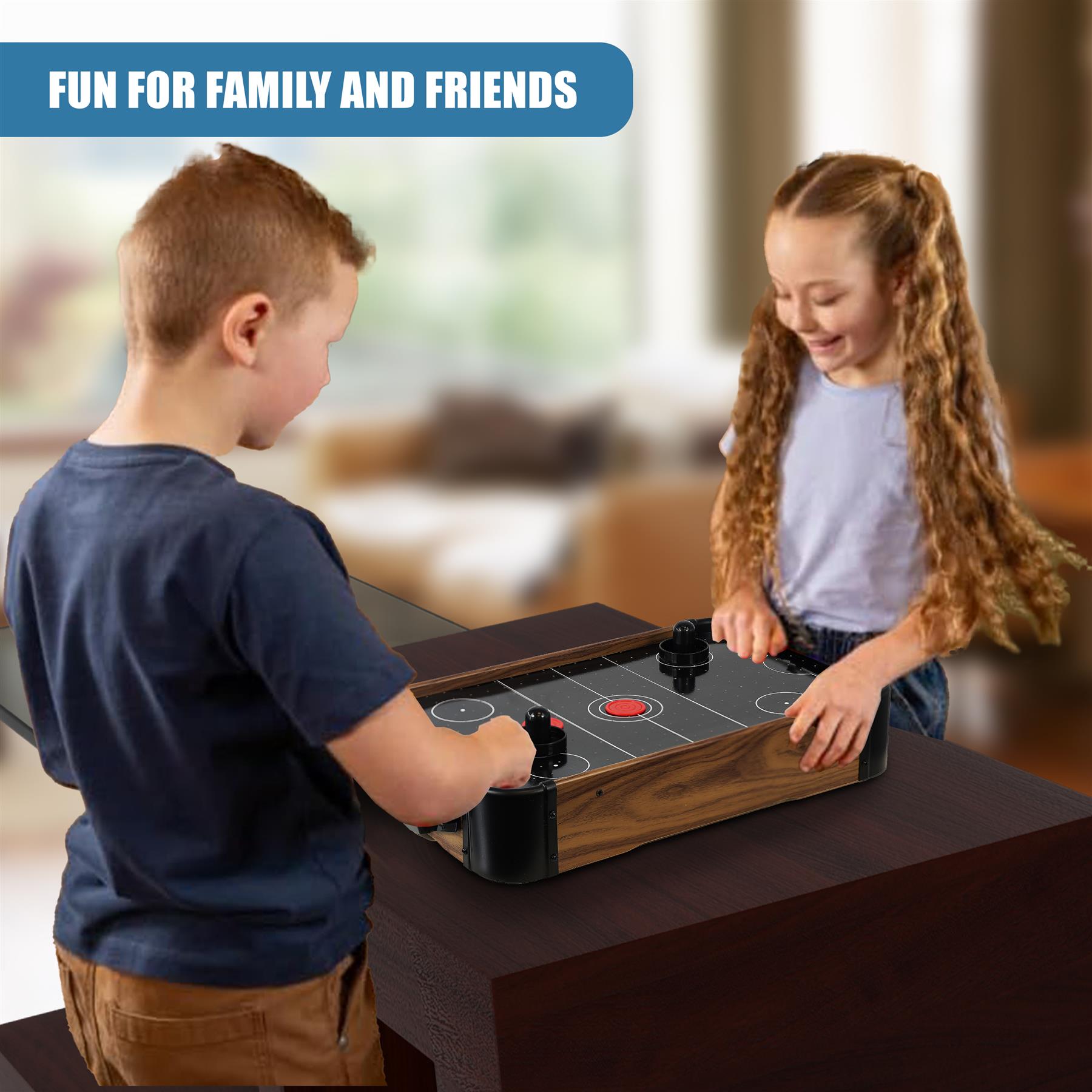 Wooden Mini Air Hockey Table by The Magic Toy Shop - The Magic Toy Shop