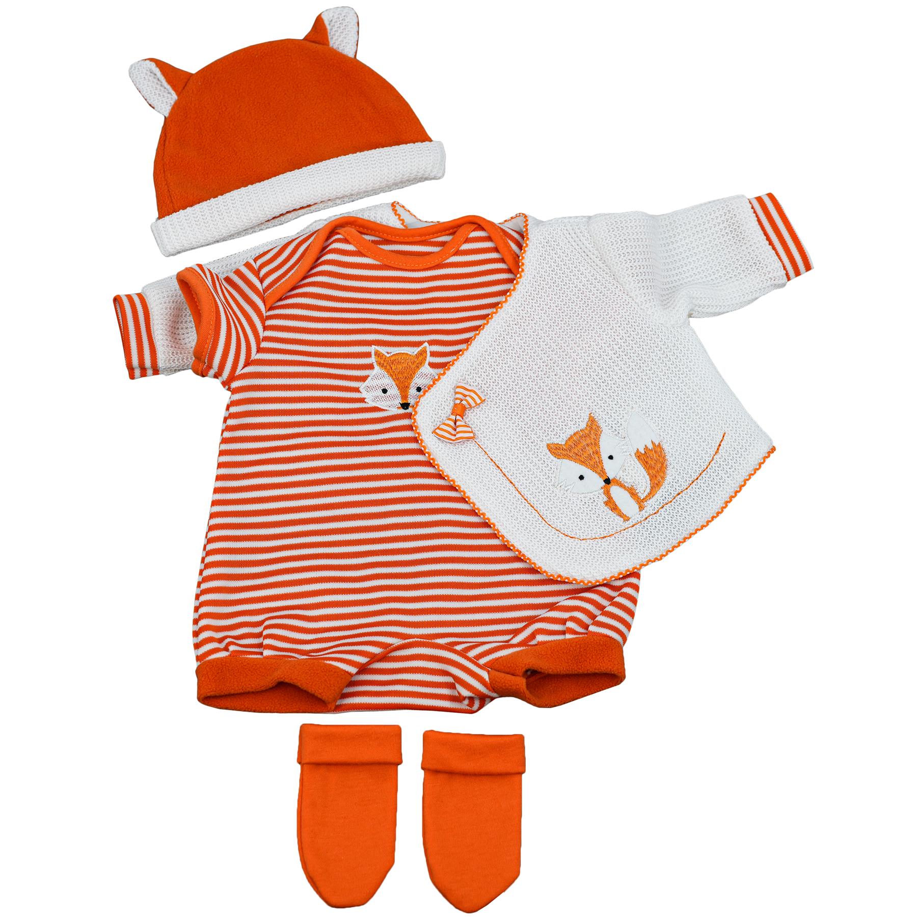 BiBi Outfits - Reborn Doll Clothes (Fox) (50 cm / 20") by BiBi Doll - The Magic Toy Shop