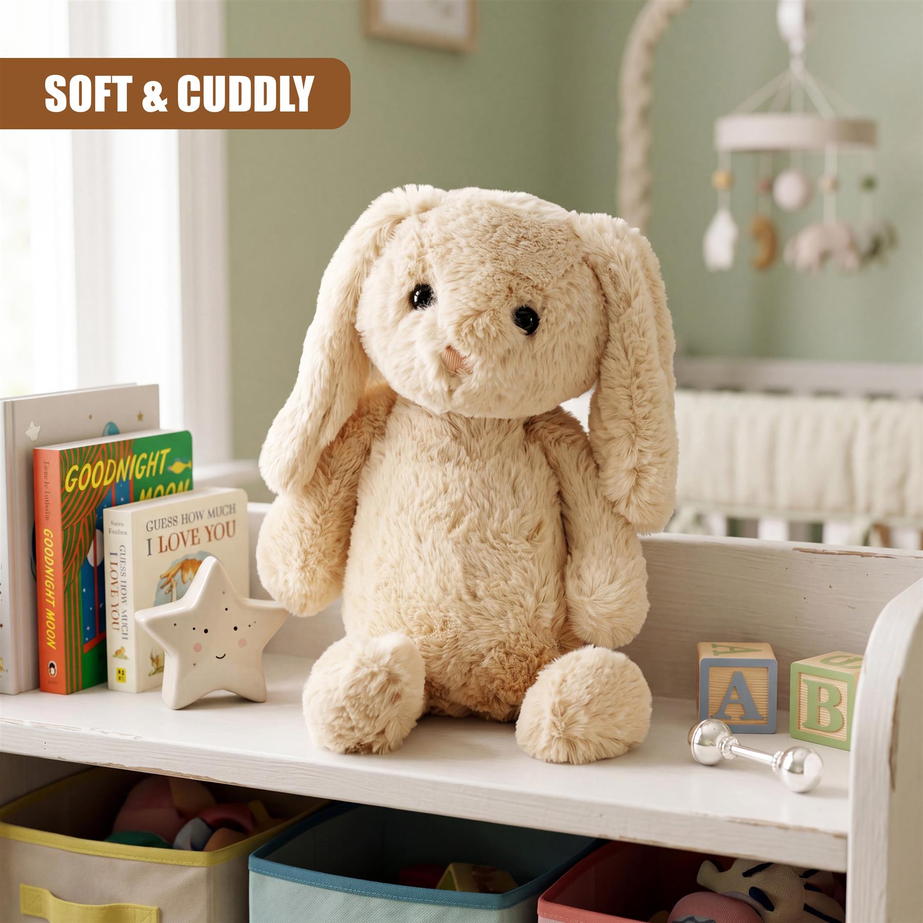 Plush Bunny Beige / Cream