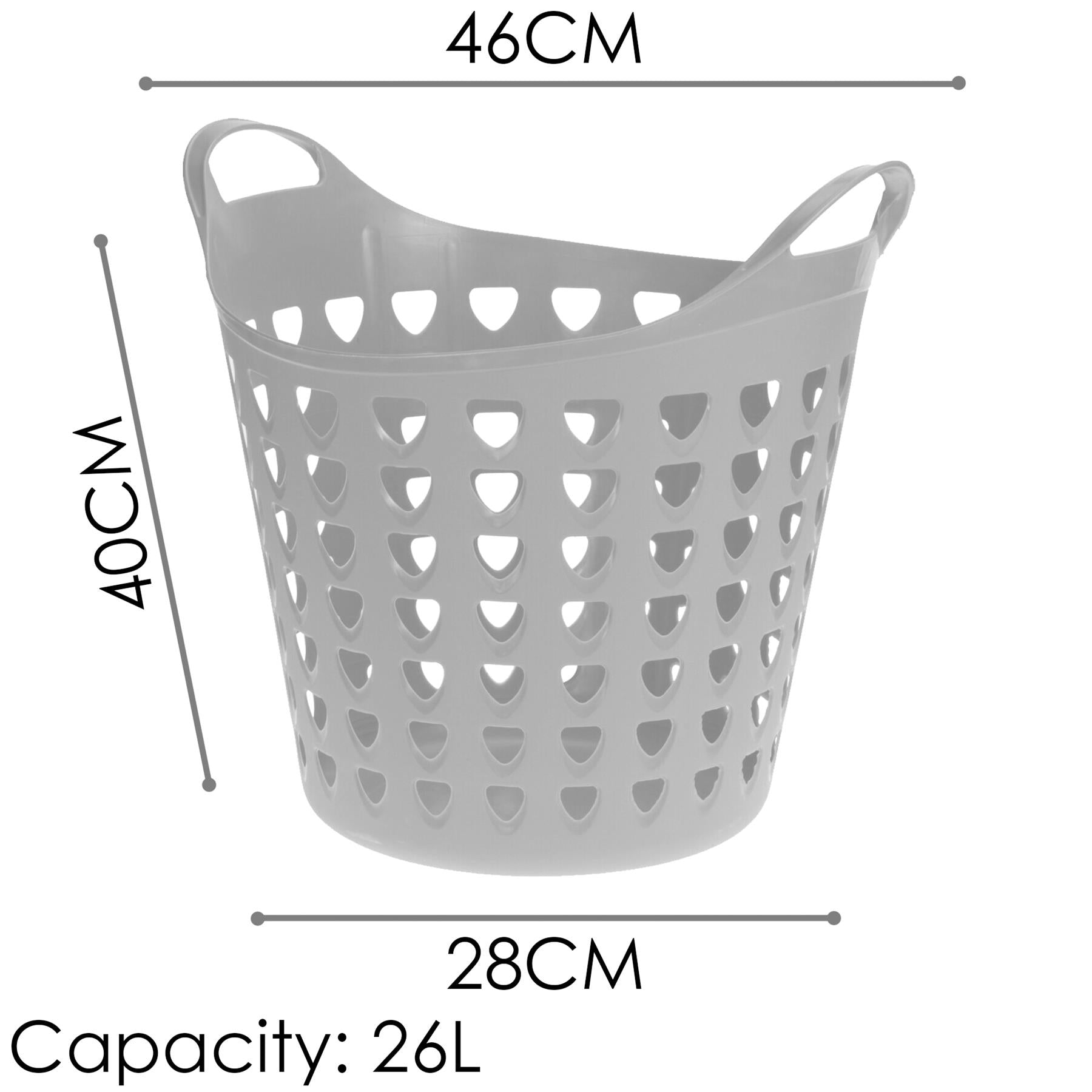 Flexi Tub 26L Home Garden Laundry Basket by GEEZY - The Magic Toy Shop