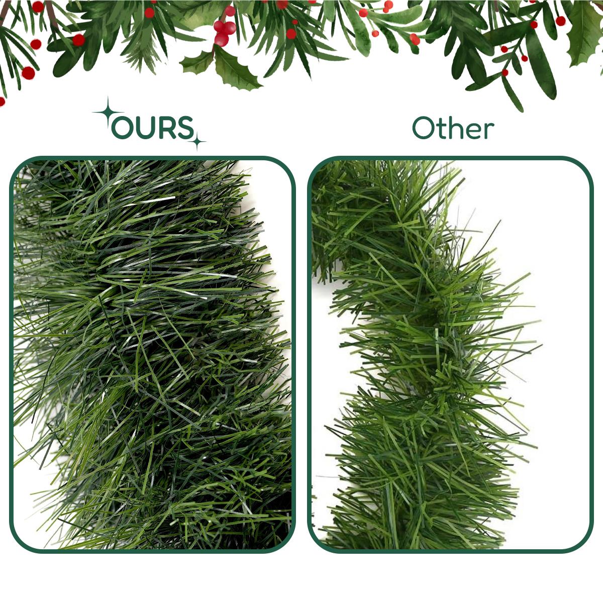 Christmas Garland Decoration 2.7m (9ft) by GEEZY - The Magic Toy Shop