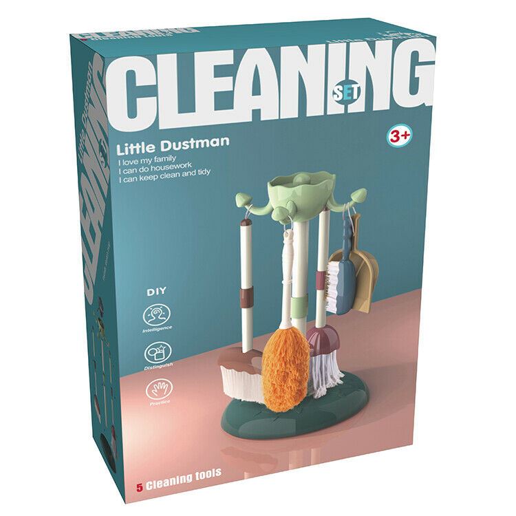 Little Dustman 5 Piece Cleaning Play Set by The Magic Toy Shop - The Magic Toy Shop