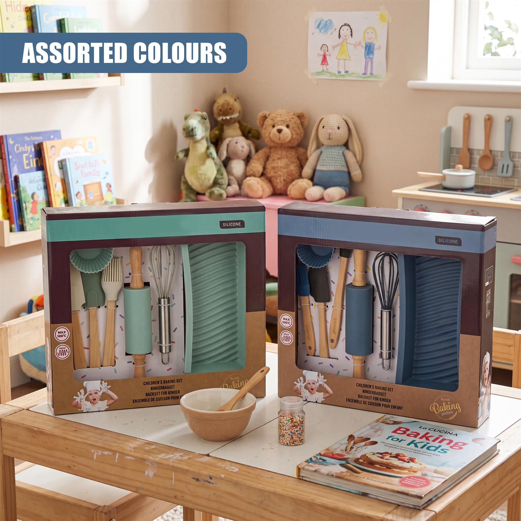 12 Piece Kids Baking Set