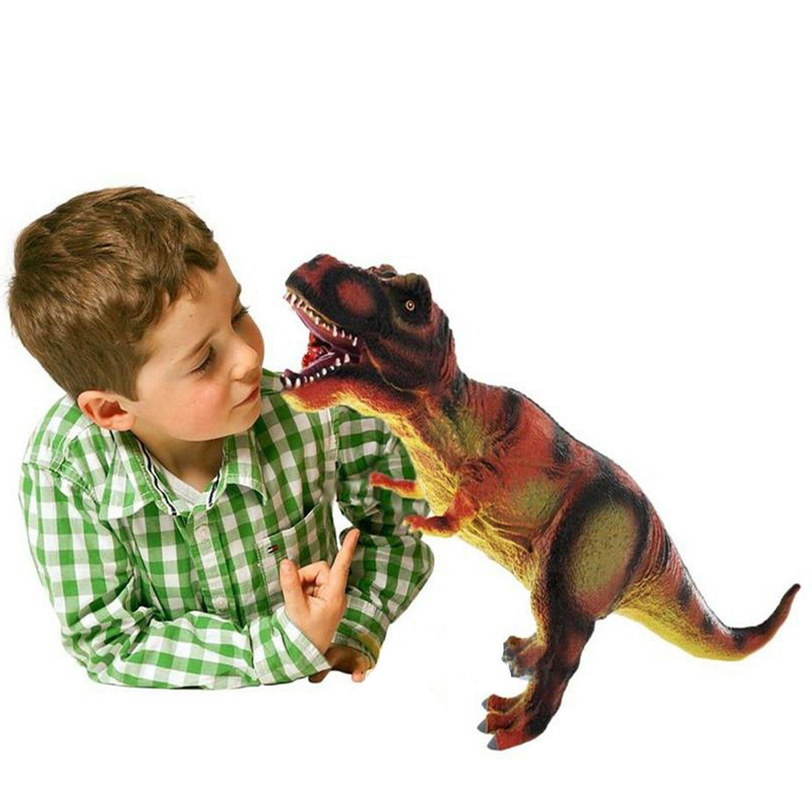 T-Rex Stuffed Toy Action Play Figure by The Magic Toy Shop - The Magic Toy Shop